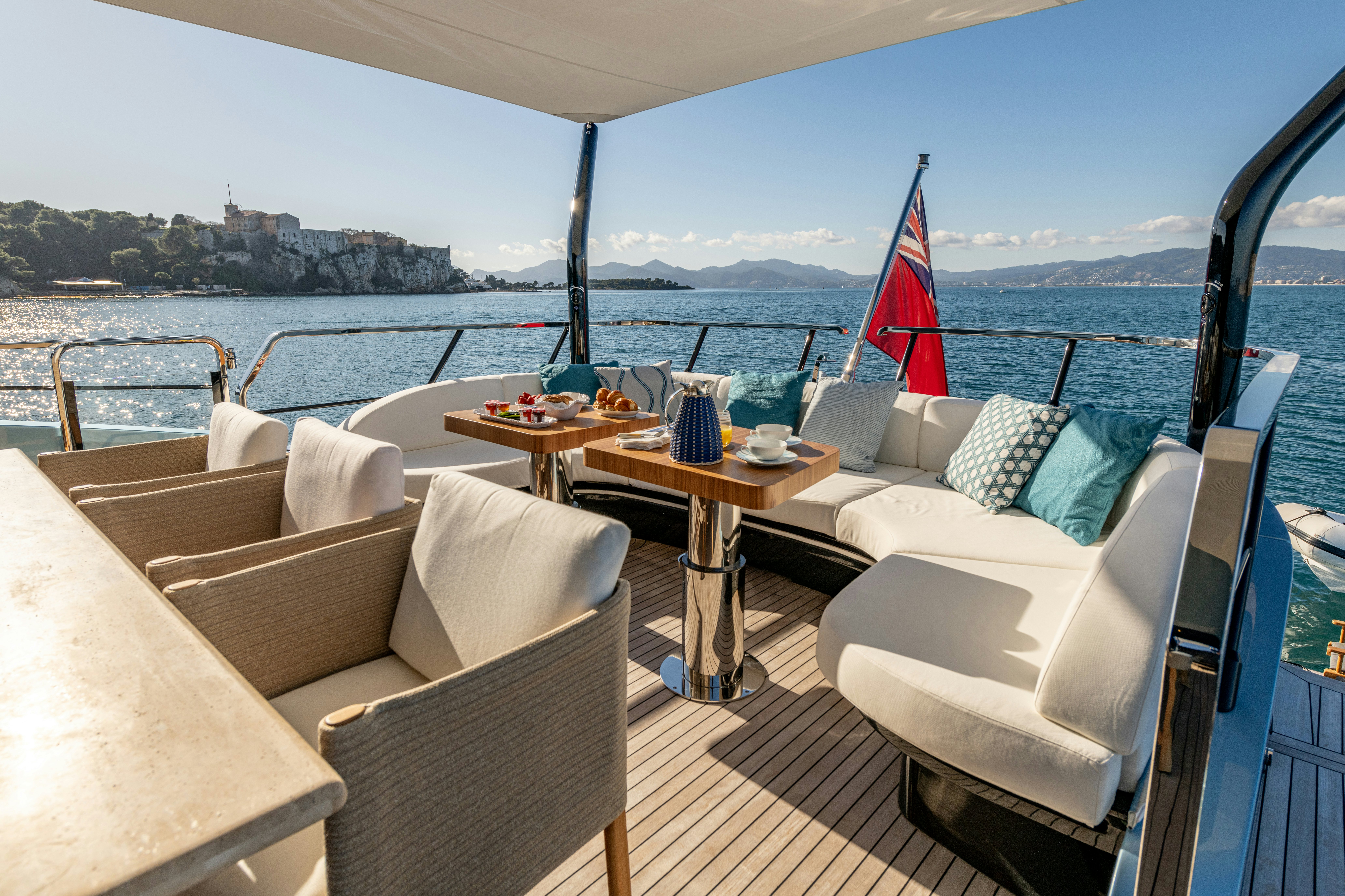 a boat on the water aboard DELFINA Yacht for Sale