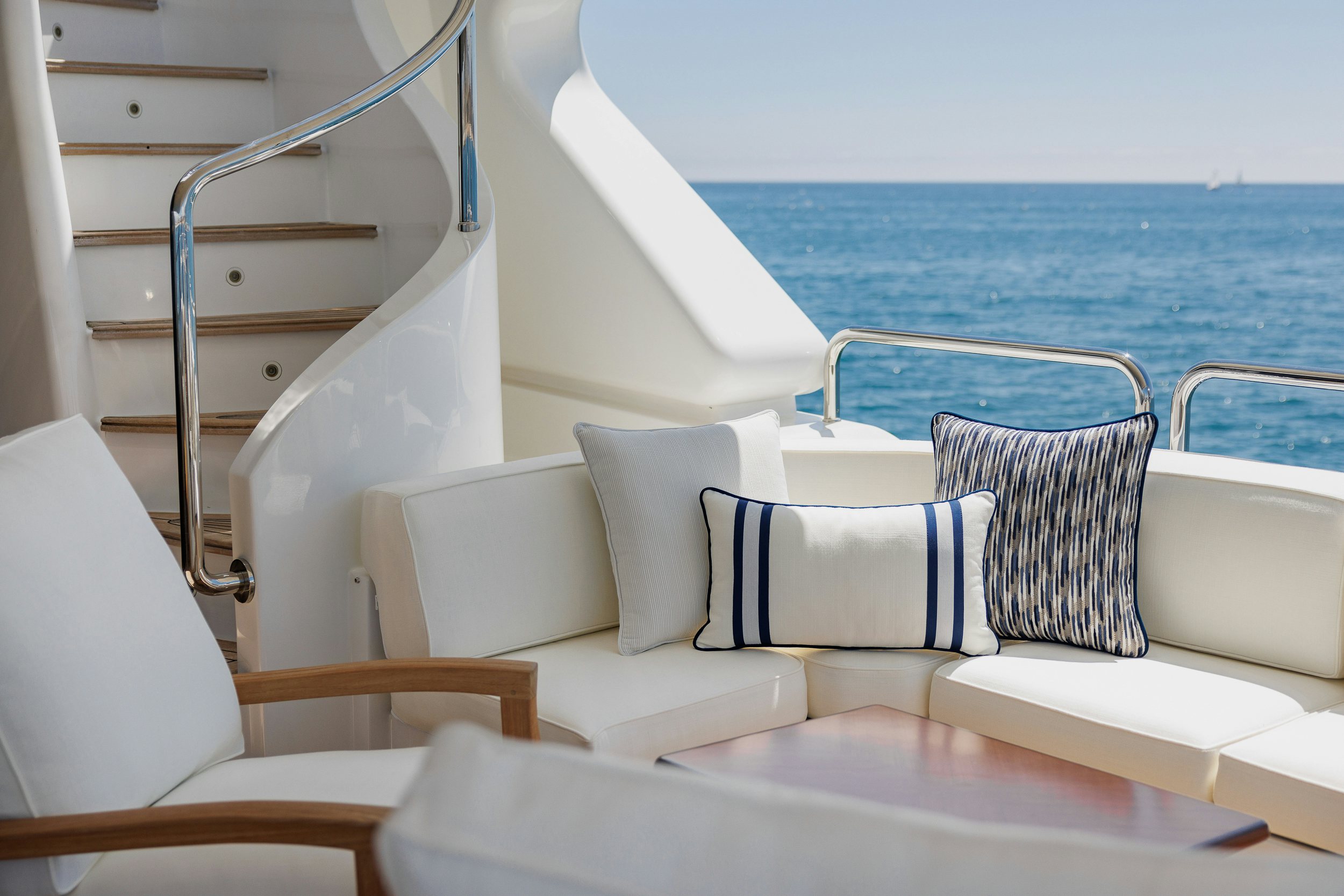 a boat on the water aboard BUNTY Yacht for Sale