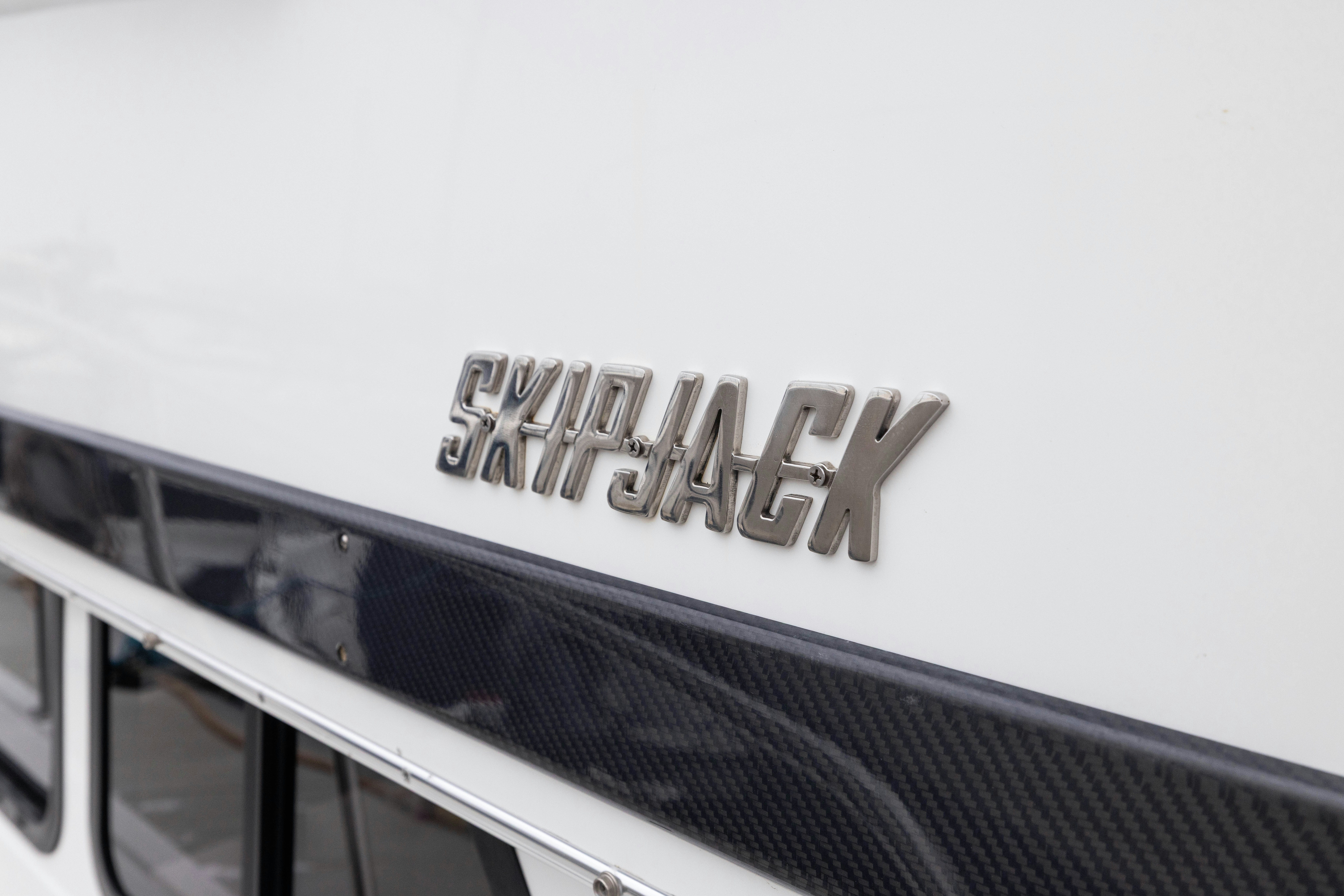 a close-up of a car aboard 5TH KID Yacht for Sale