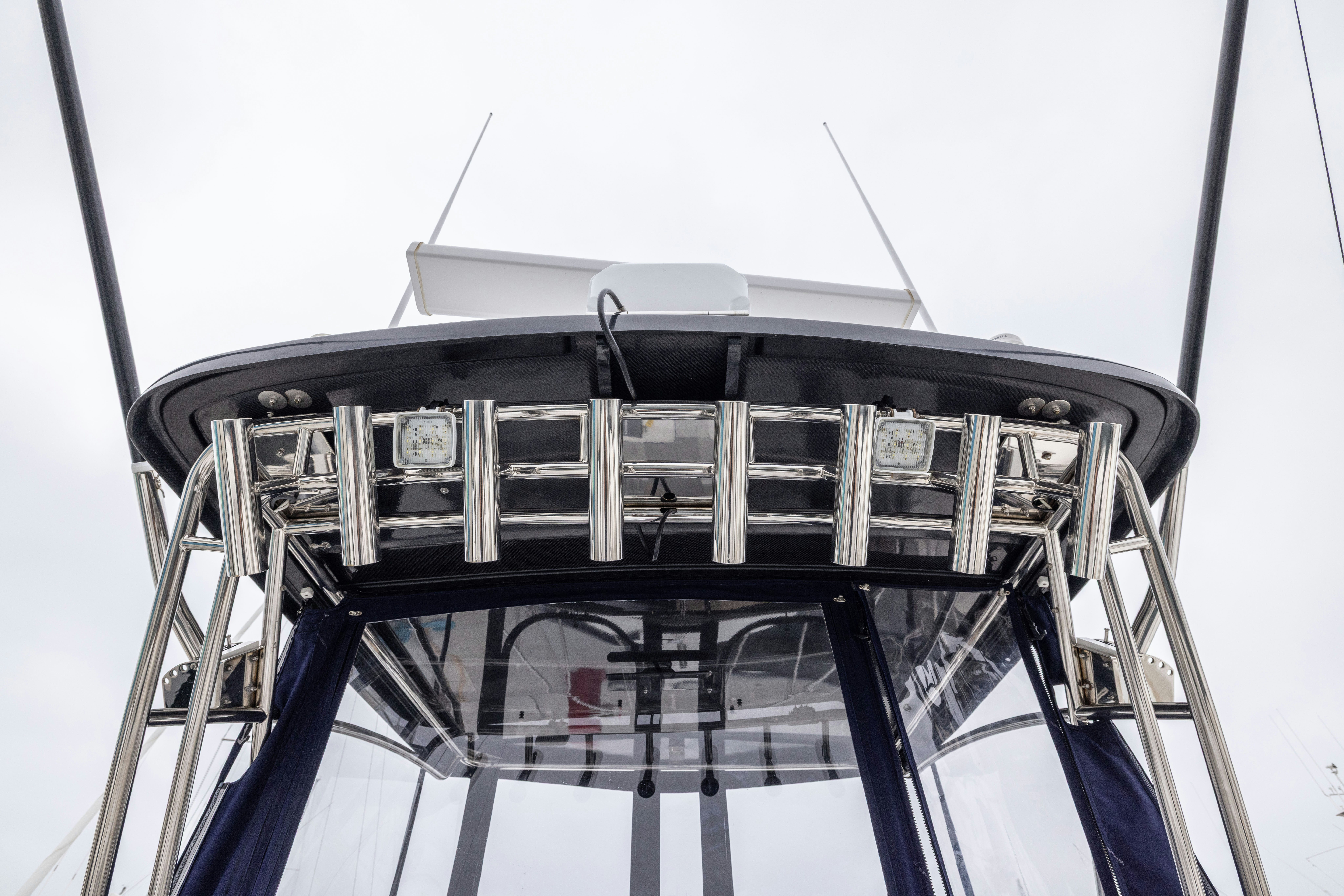 a large metal object aboard 5TH KID Yacht for Sale