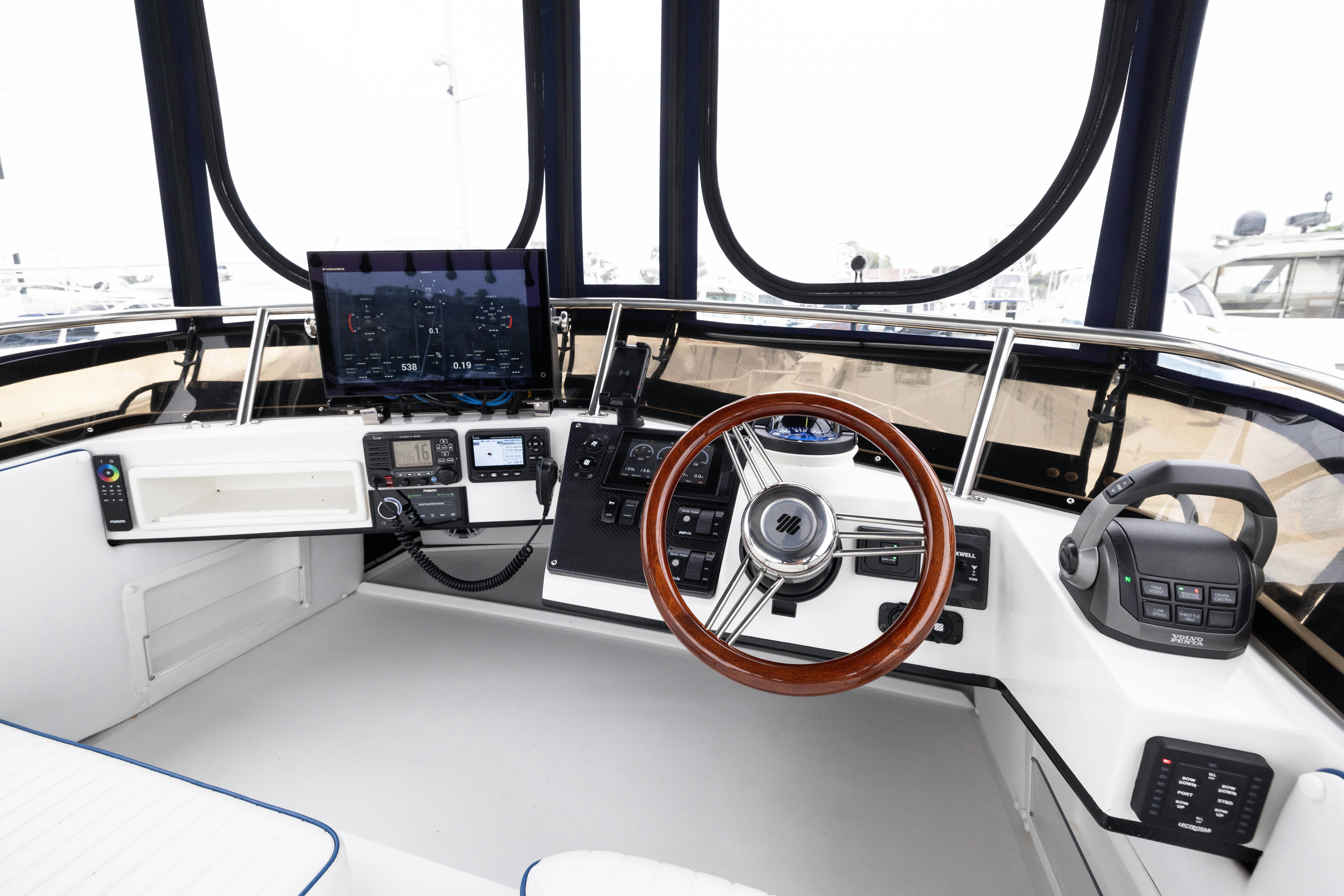 inside of a boat aboard 5TH KID Yacht for Sale