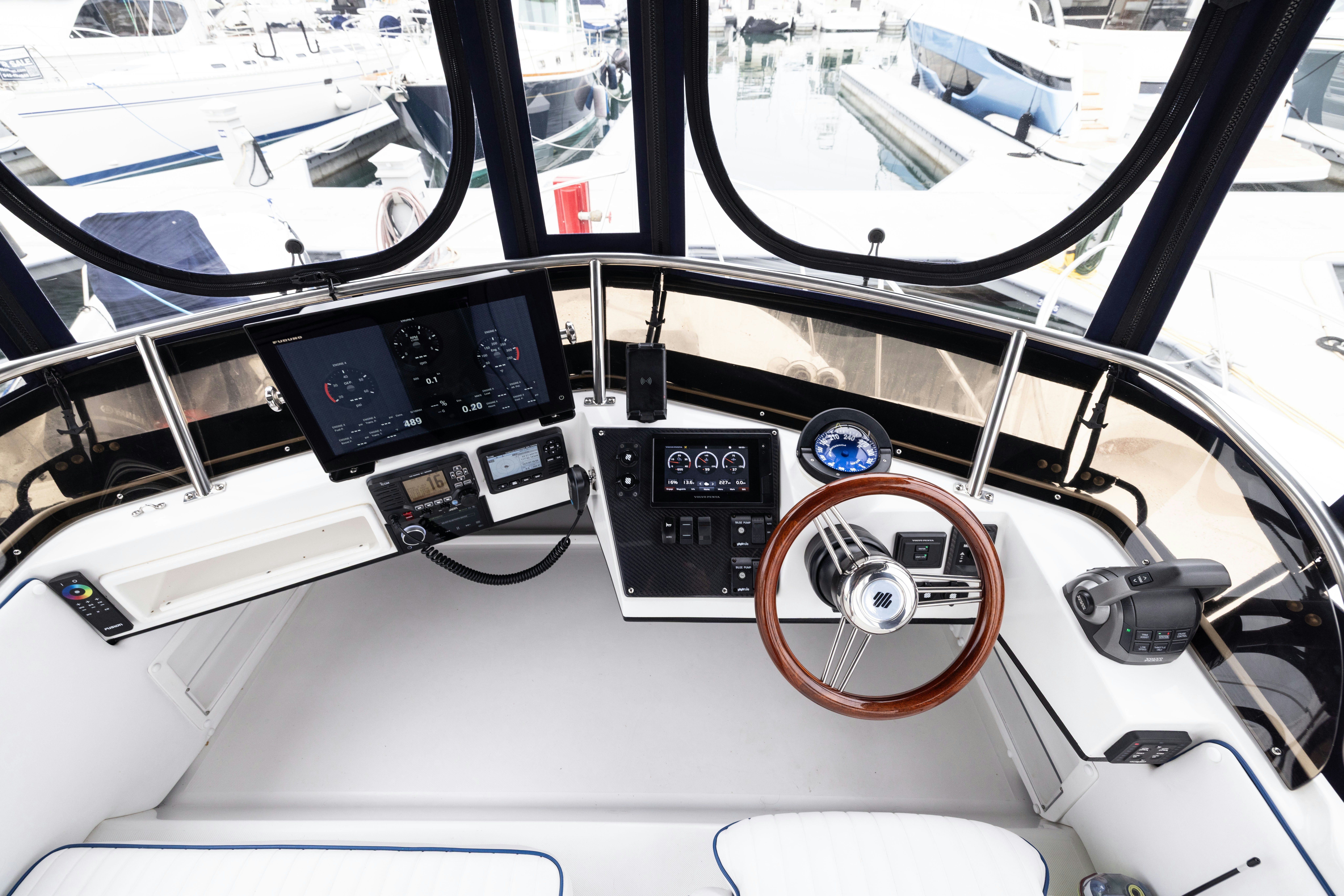 graphical user interface, application aboard 5TH KID Yacht for Sale