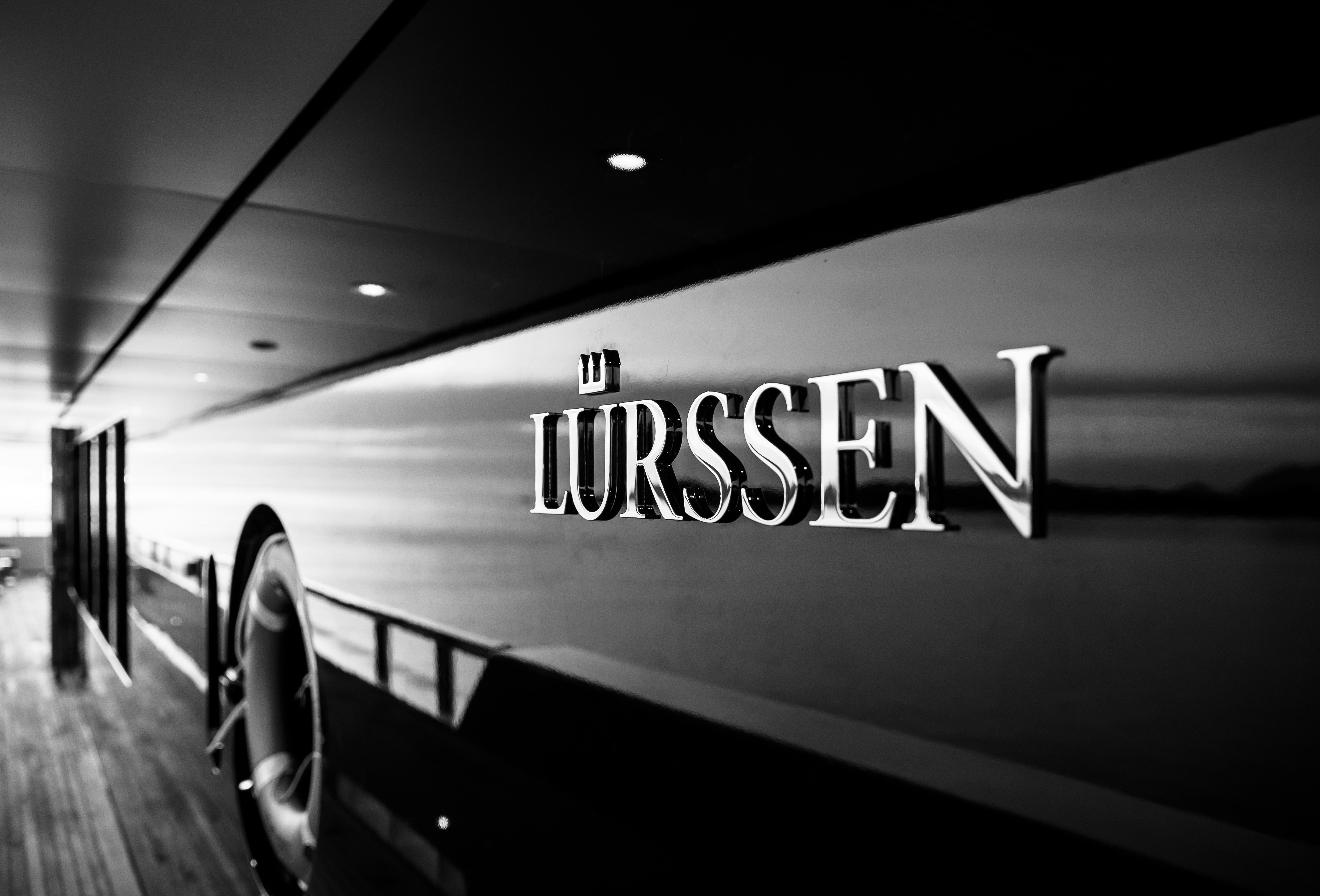 graphical user interface aboard STARFIRE Yacht for Charter