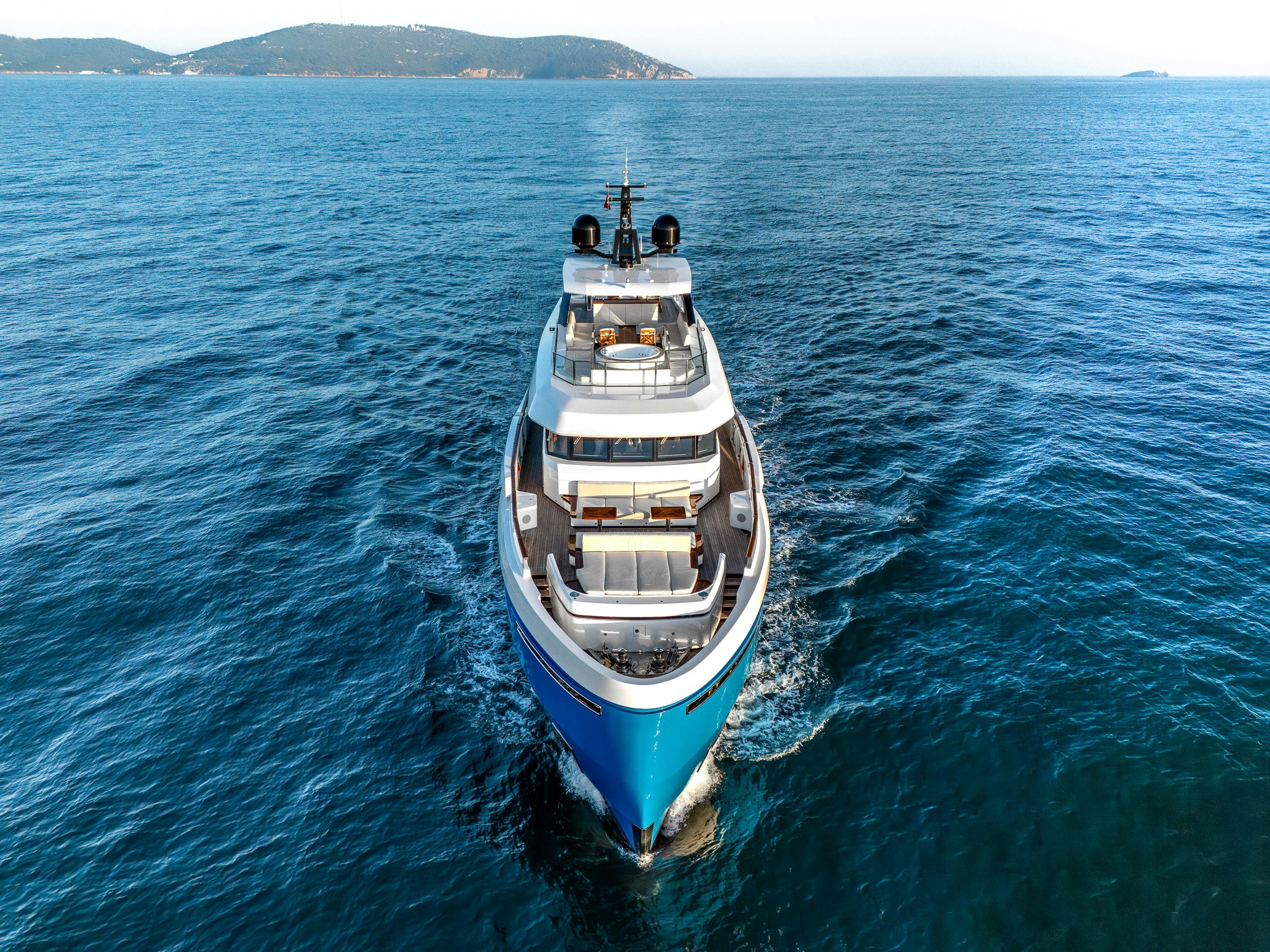 a boat in the water aboard MERELEY I Yacht for Sale
