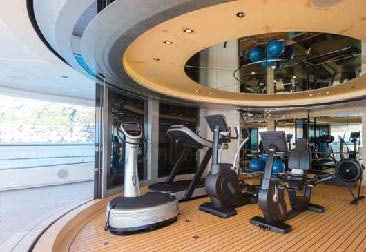 a large machine with many tubes aboard LADY LARA Yacht for Sale