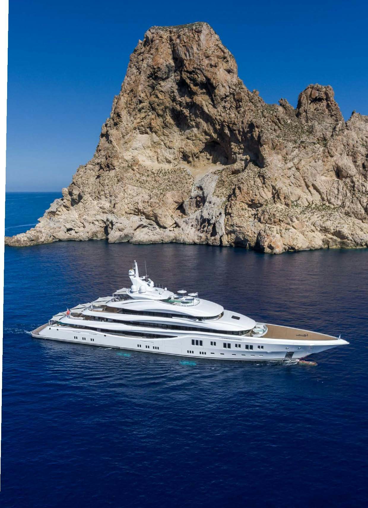 a boat in the water aboard LADY LARA Yacht for Sale