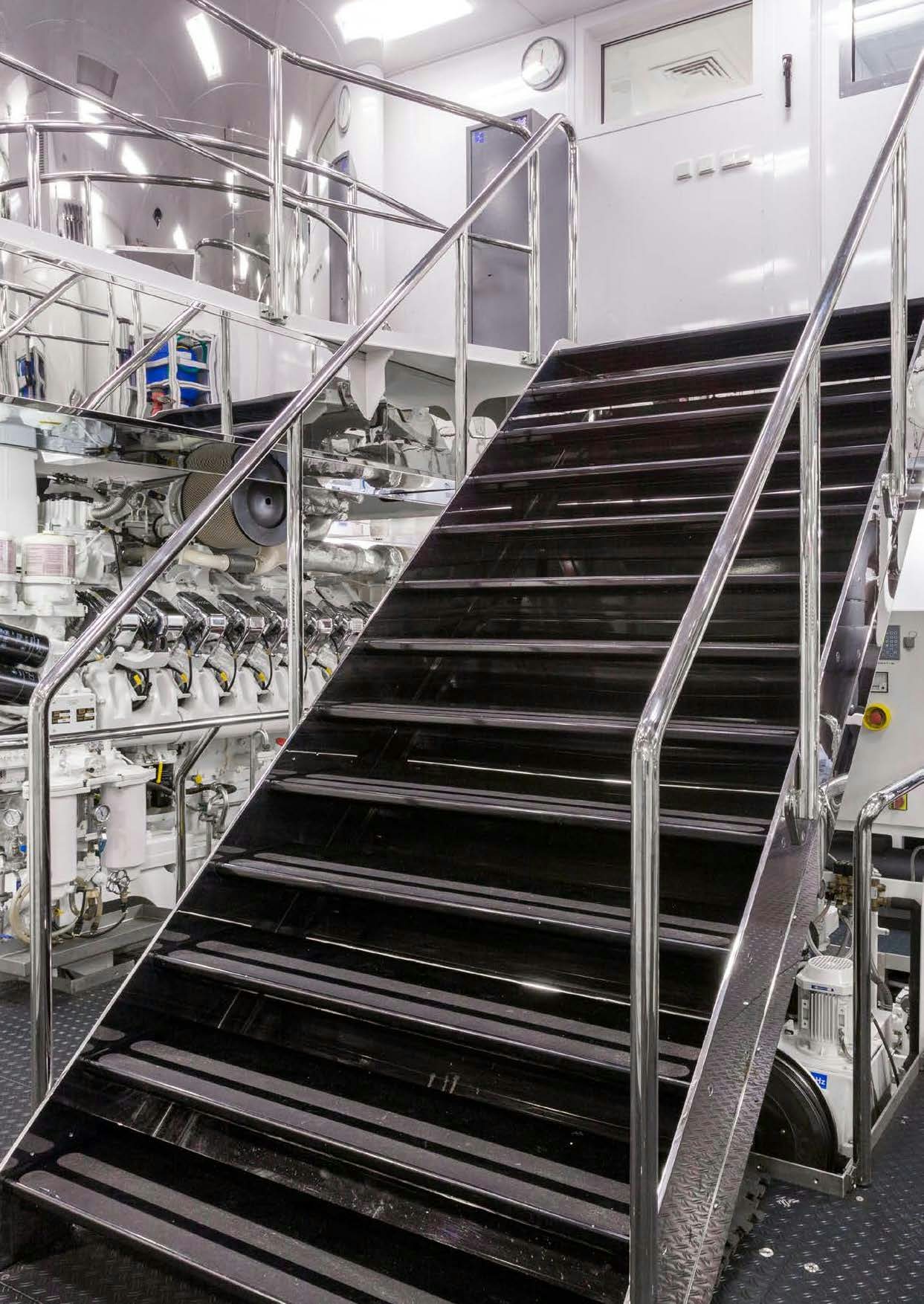 a close-up of a machine aboard LADY LARA Yacht for Sale