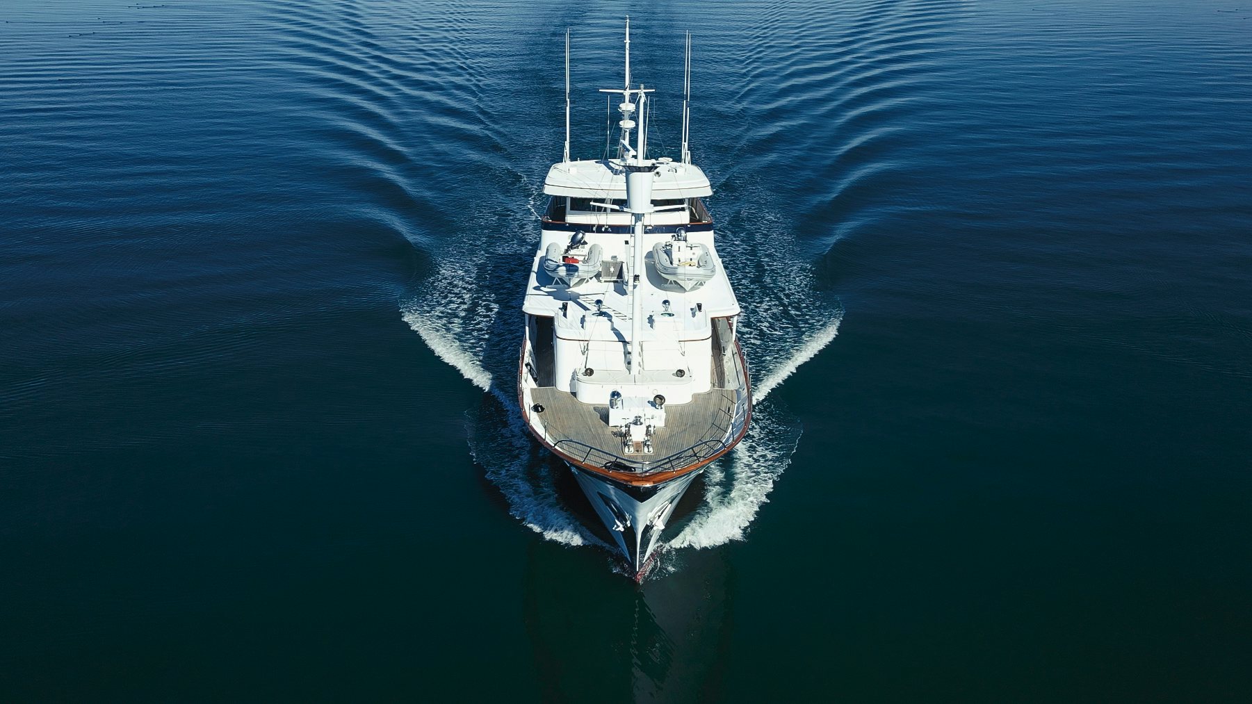a ship in the water aboard NORDIC STAR Yacht for Sale