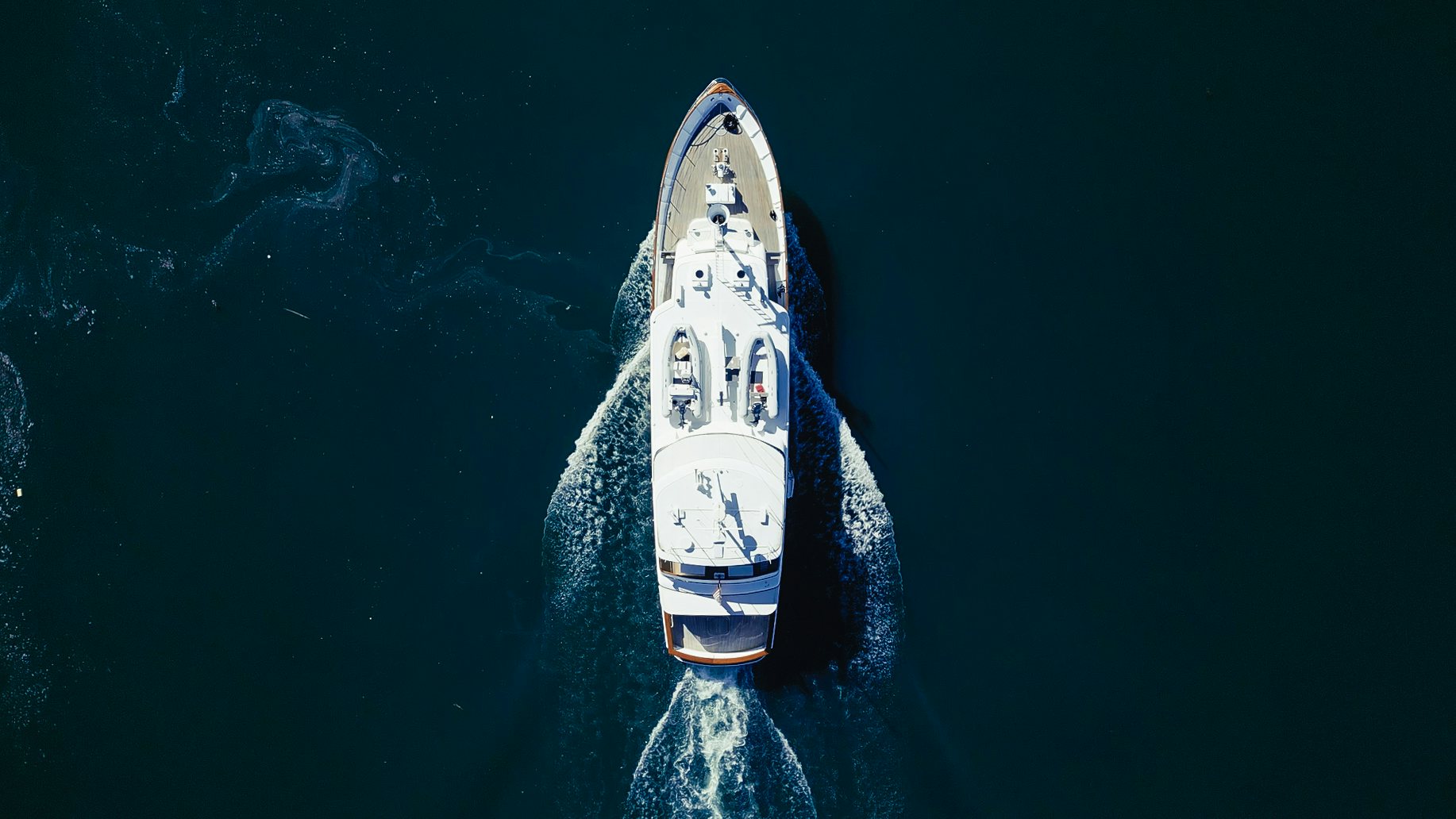 a space ship in space aboard NORDIC STAR Yacht for Sale