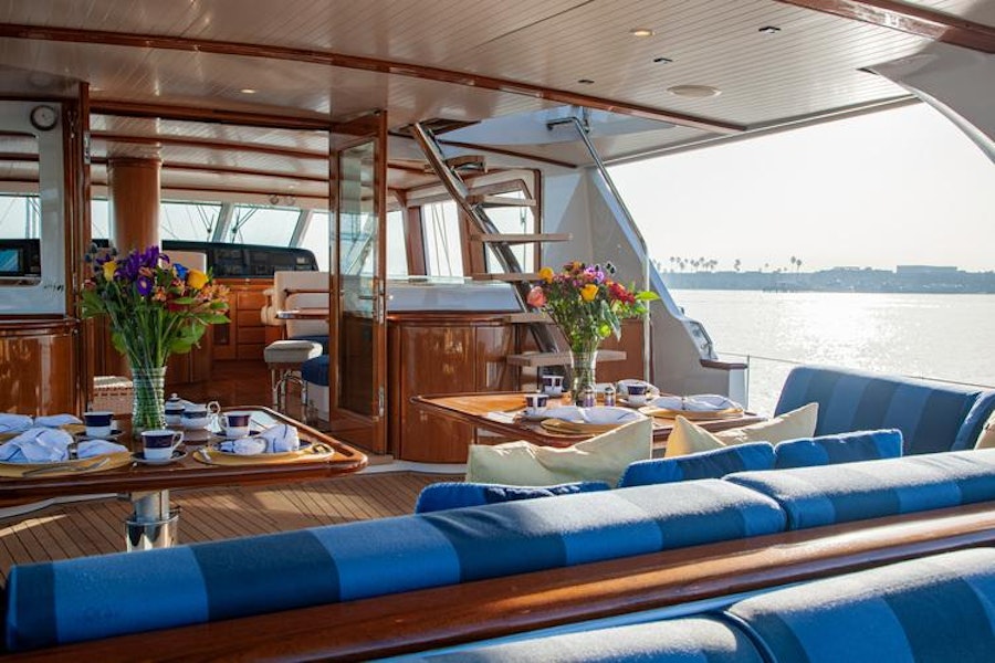 Features for KAORI Private Luxury Yacht For charter