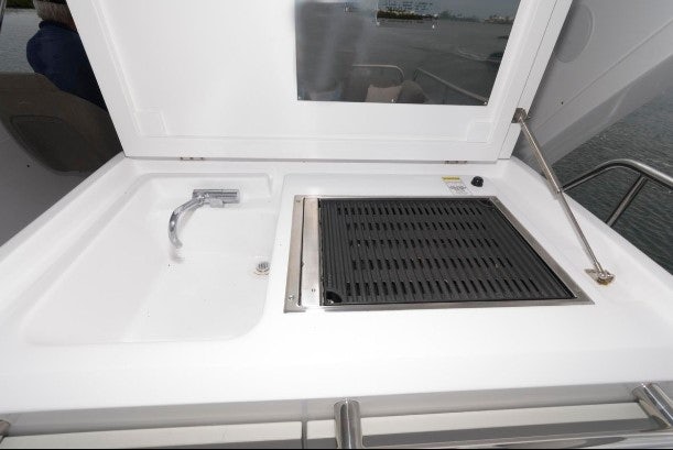 a white machine with a vent aboard ENDLESS SUMMER Yacht for Sale