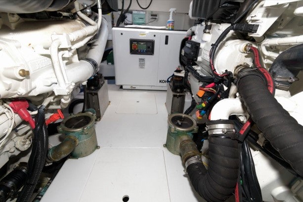 a machine with a machine aboard ENDLESS SUMMER Yacht for Sale