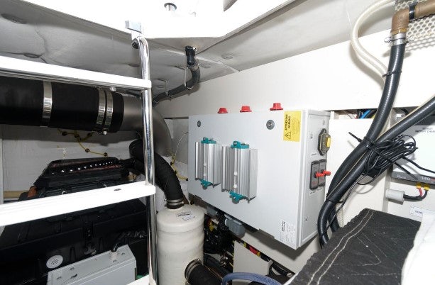 a machine with wires aboard ENDLESS SUMMER Yacht for Sale