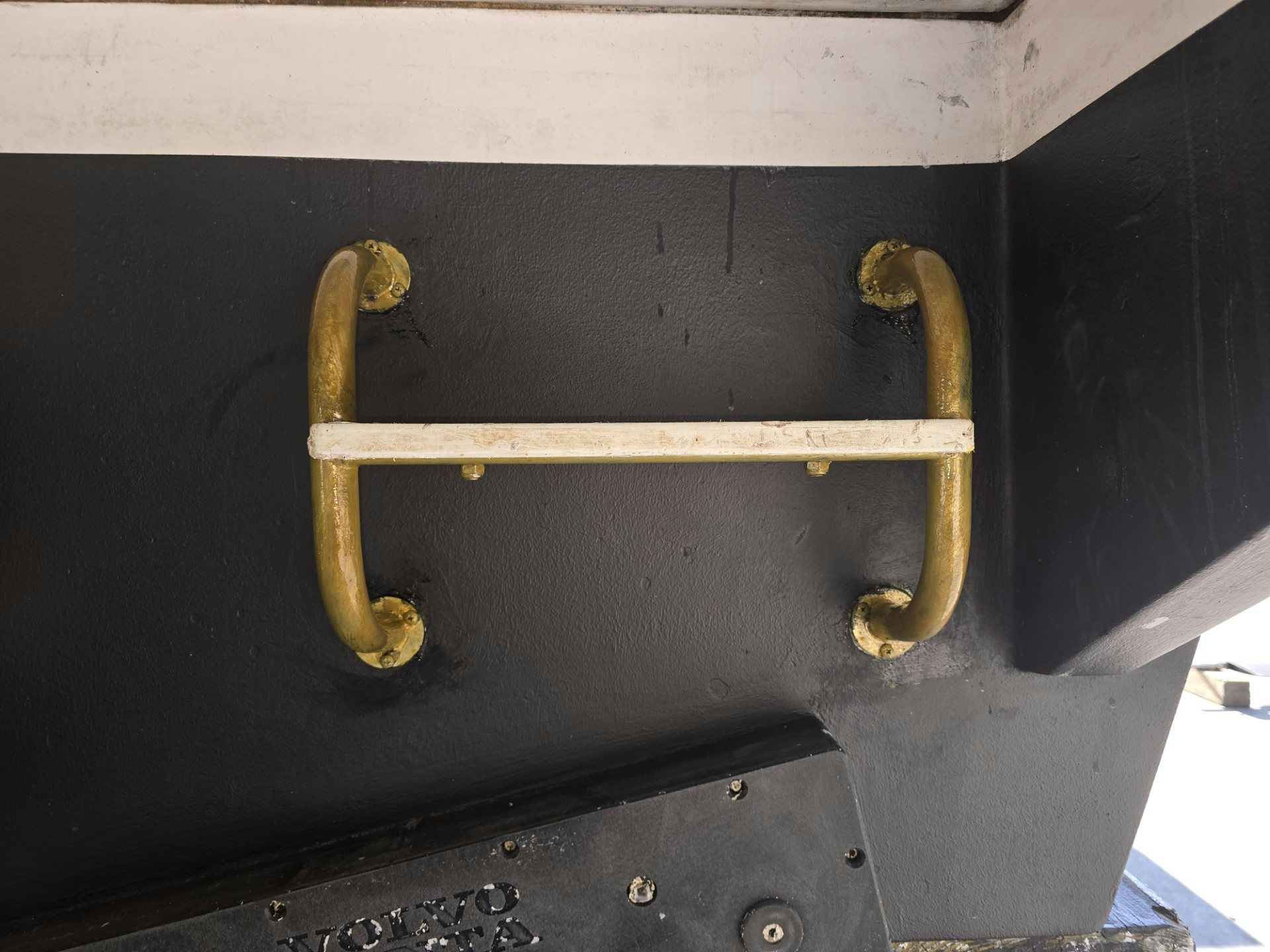 a close-up of a door handle aboard ENDLESS SUMMER Yacht for Sale