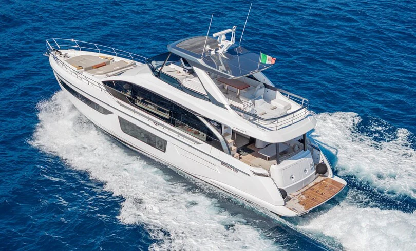 a boat on the water aboard SBK Yacht for Charter