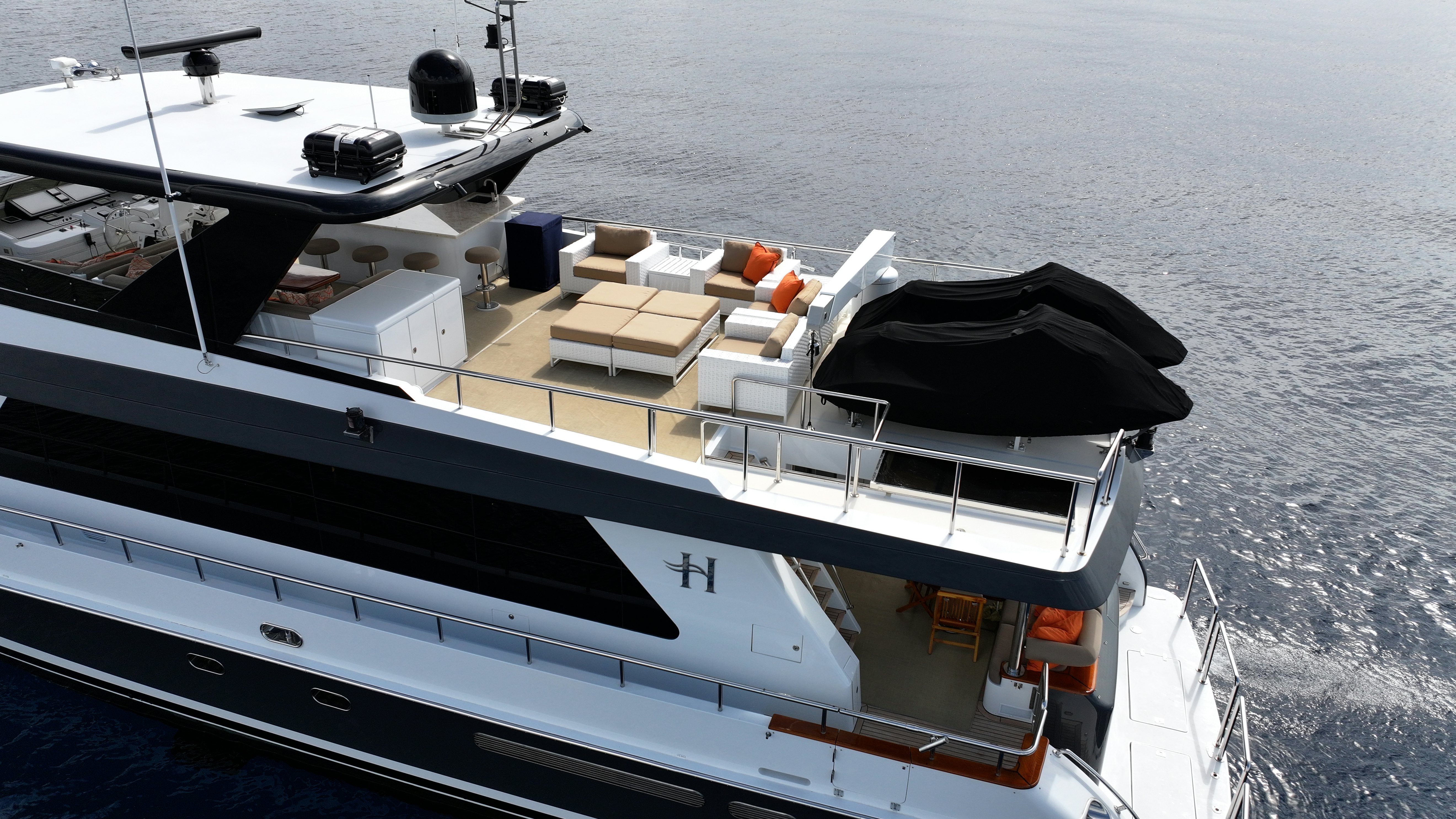 a boat in the water aboard SEA 2 SEA Yacht for Sale