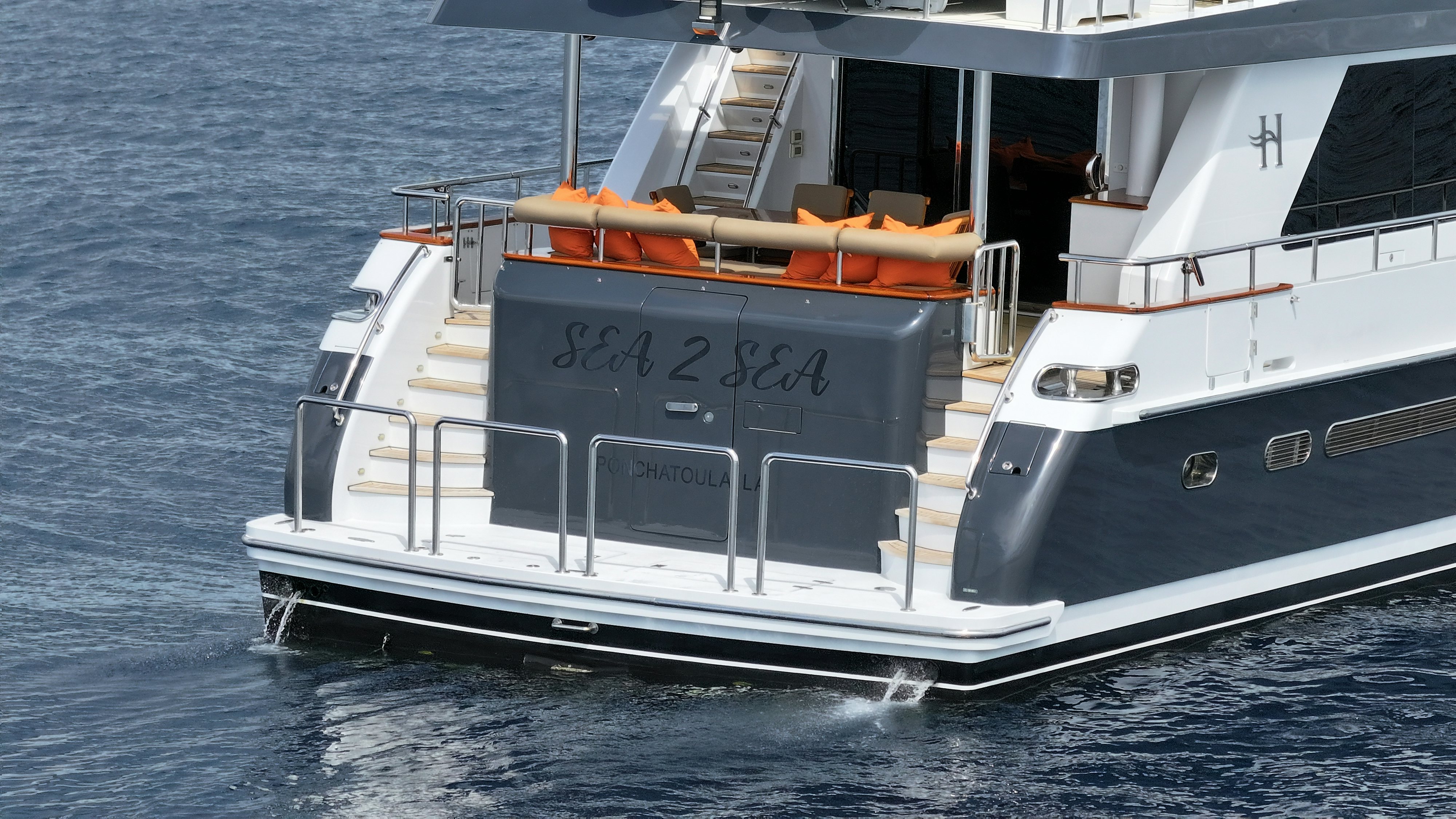 a boat on the water aboard SEA 2 SEA Yacht for Sale