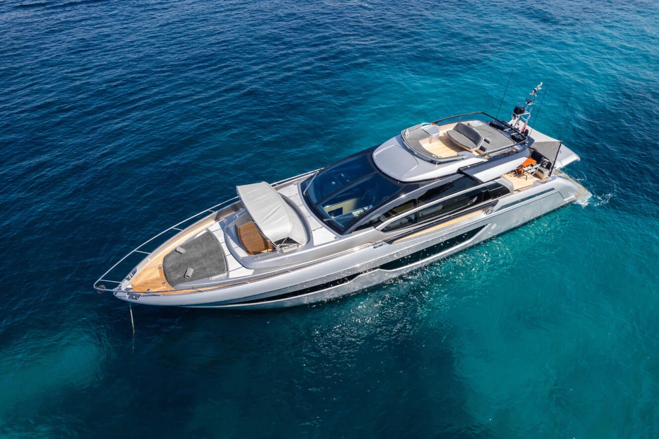 a boat in the water aboard XANADU 76 Yacht for Sale