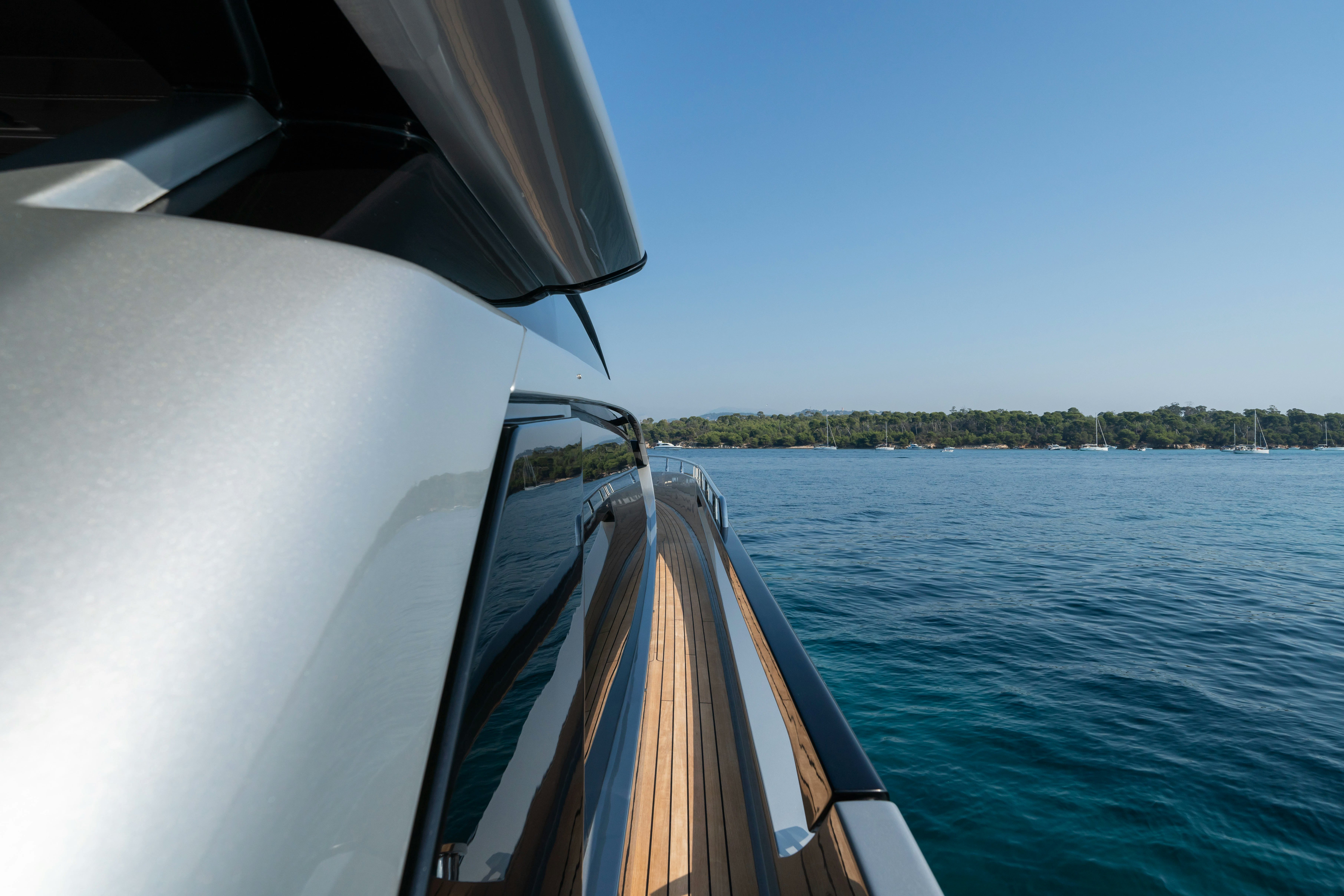 a boat on the water aboard XANADU 76 Yacht for Sale