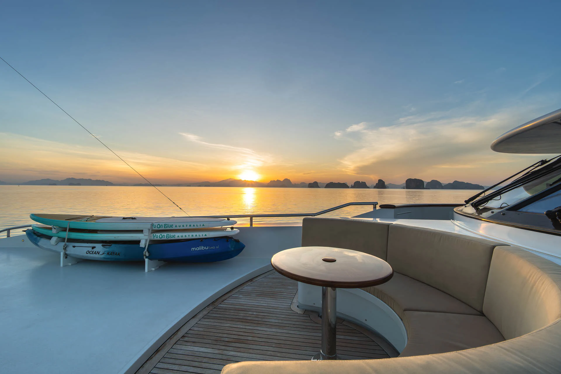 a boat on a boat aboard SWEET CAROLINE II Yacht for Sale