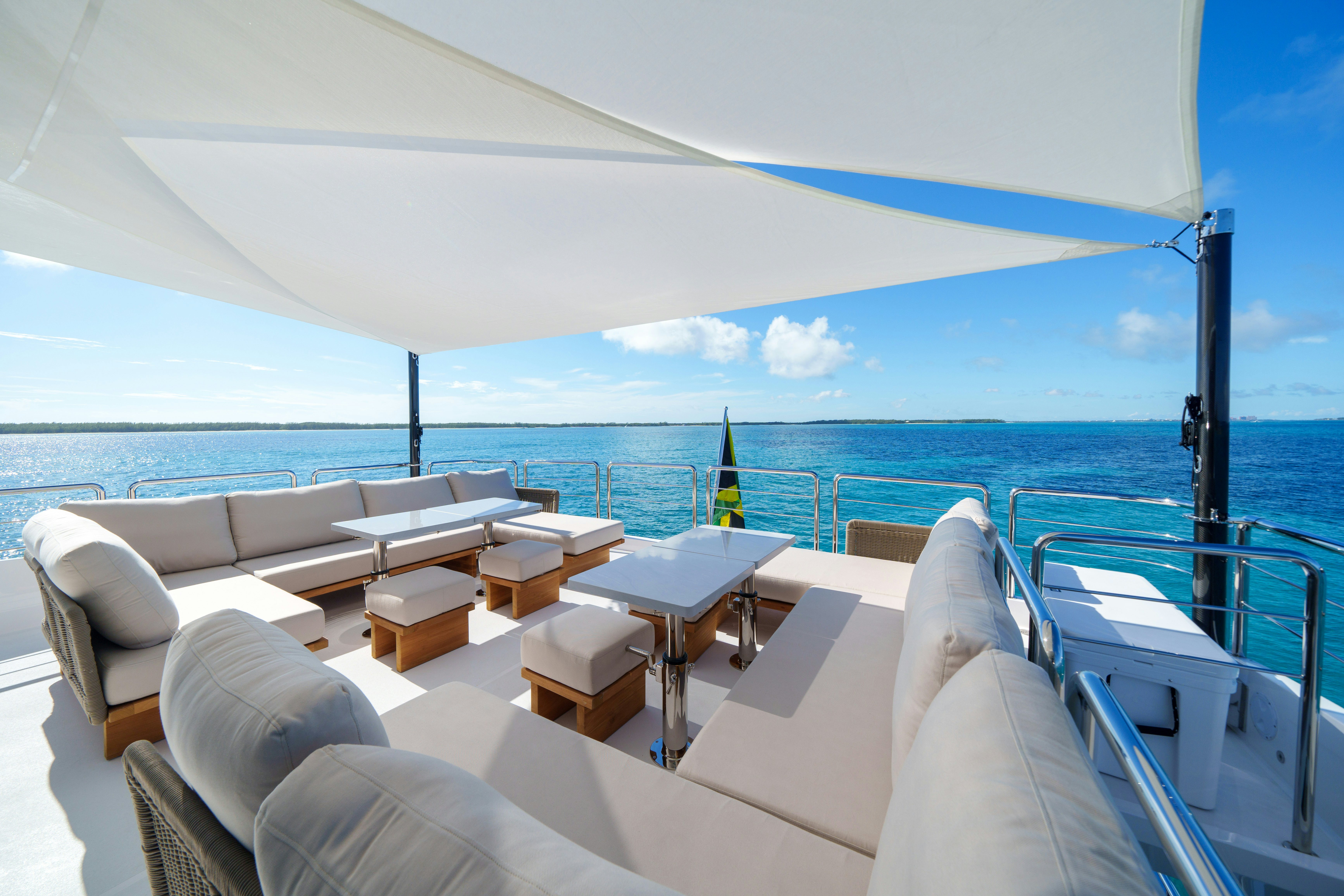 a boat on the water aboard RIO Yacht for Sale