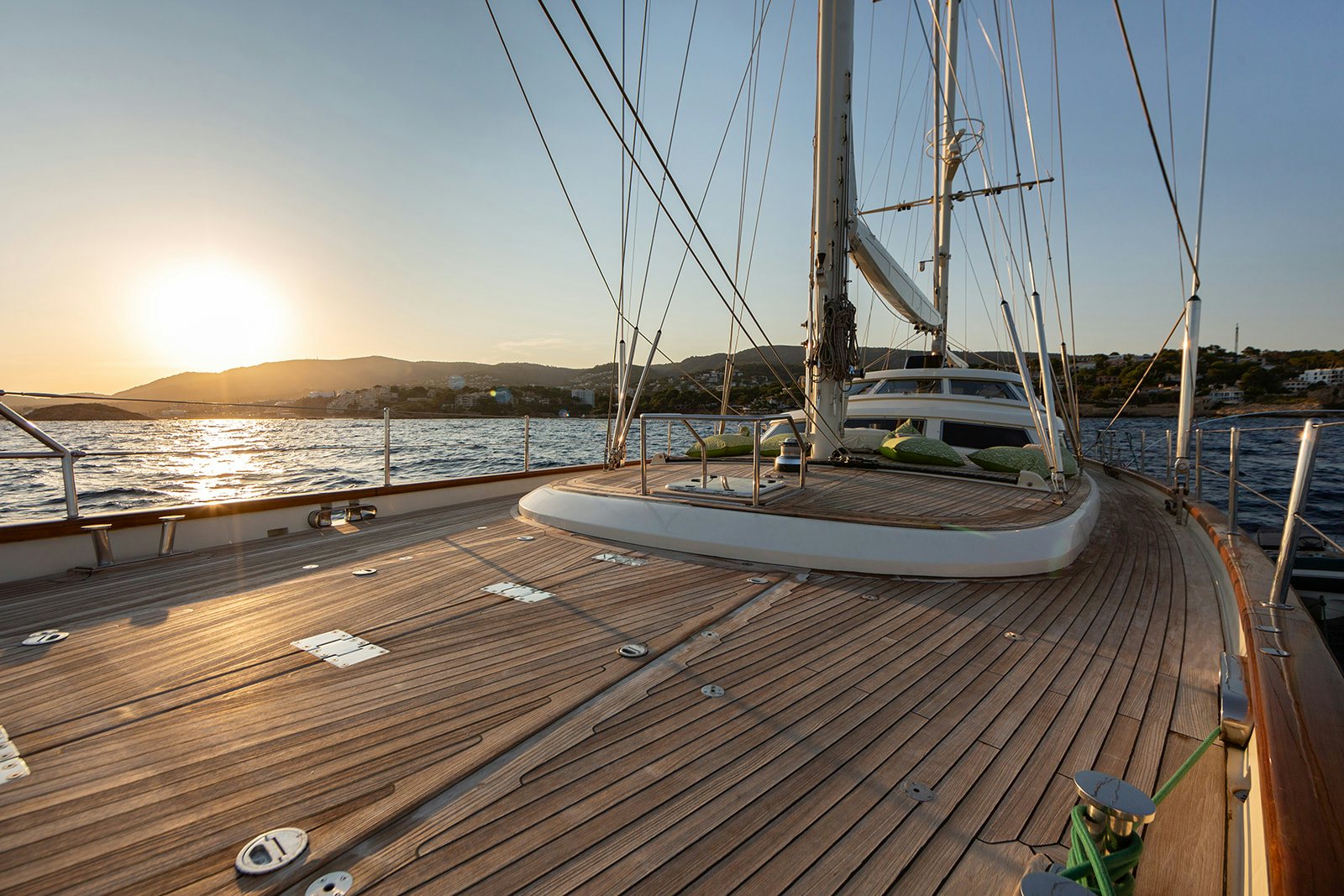 a boat on a dock aboard NORFOLK STAR Yacht for Sale