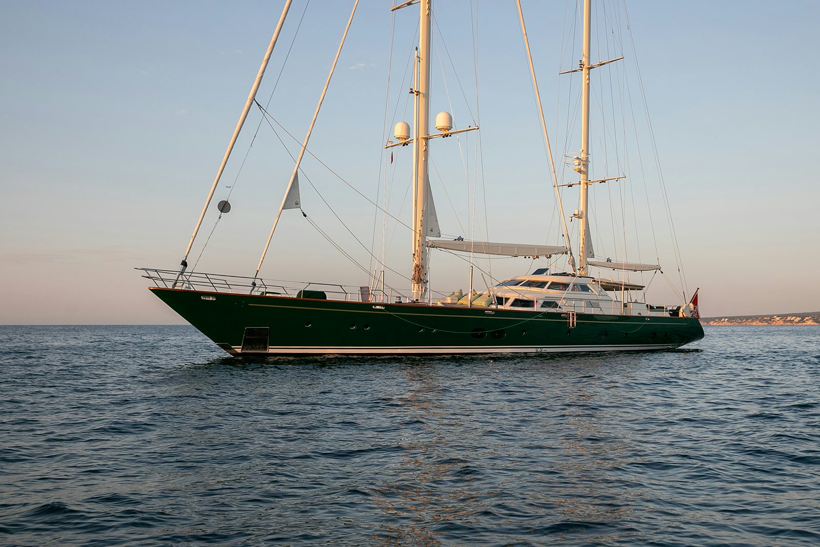 a sailboat on the water aboard NORFOLK STAR Yacht for Sale
