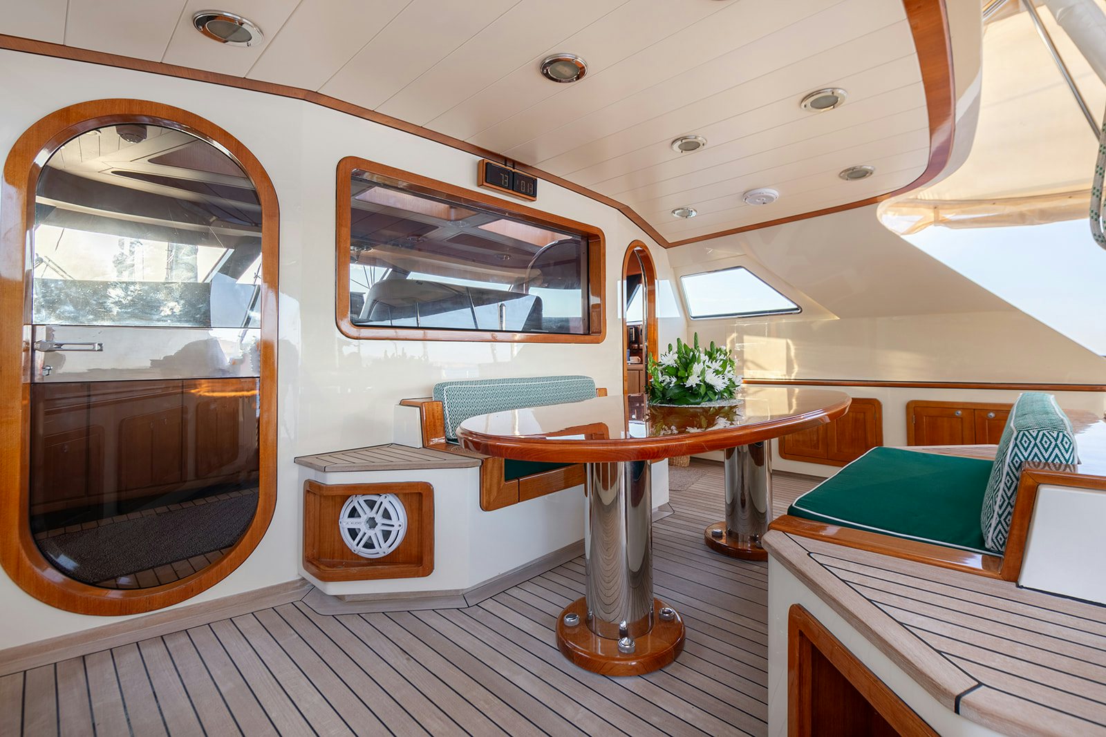 inside of a boat aboard NORFOLK STAR Yacht for Sale