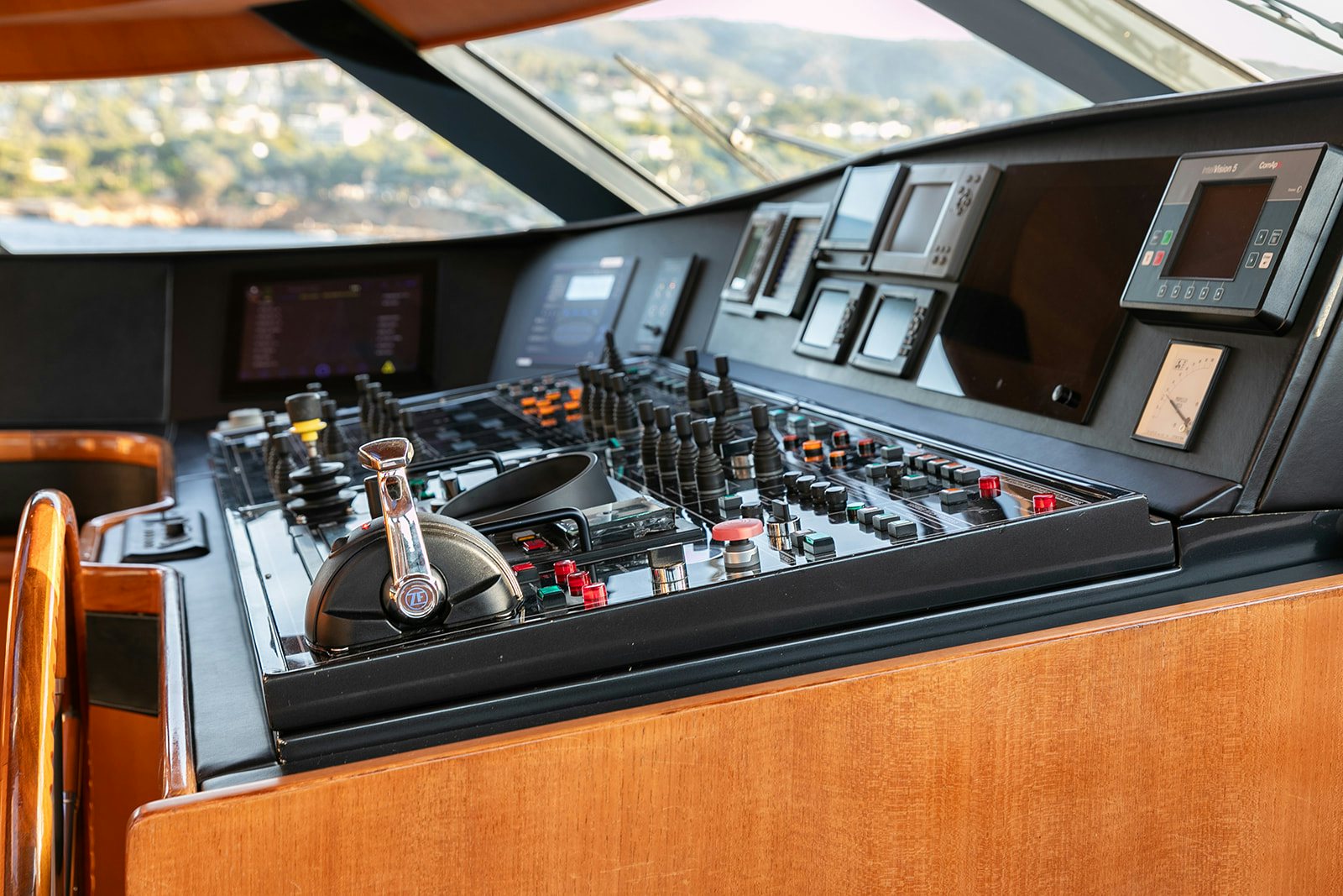 a large machine with many buttons aboard NORFOLK STAR Yacht for Sale
