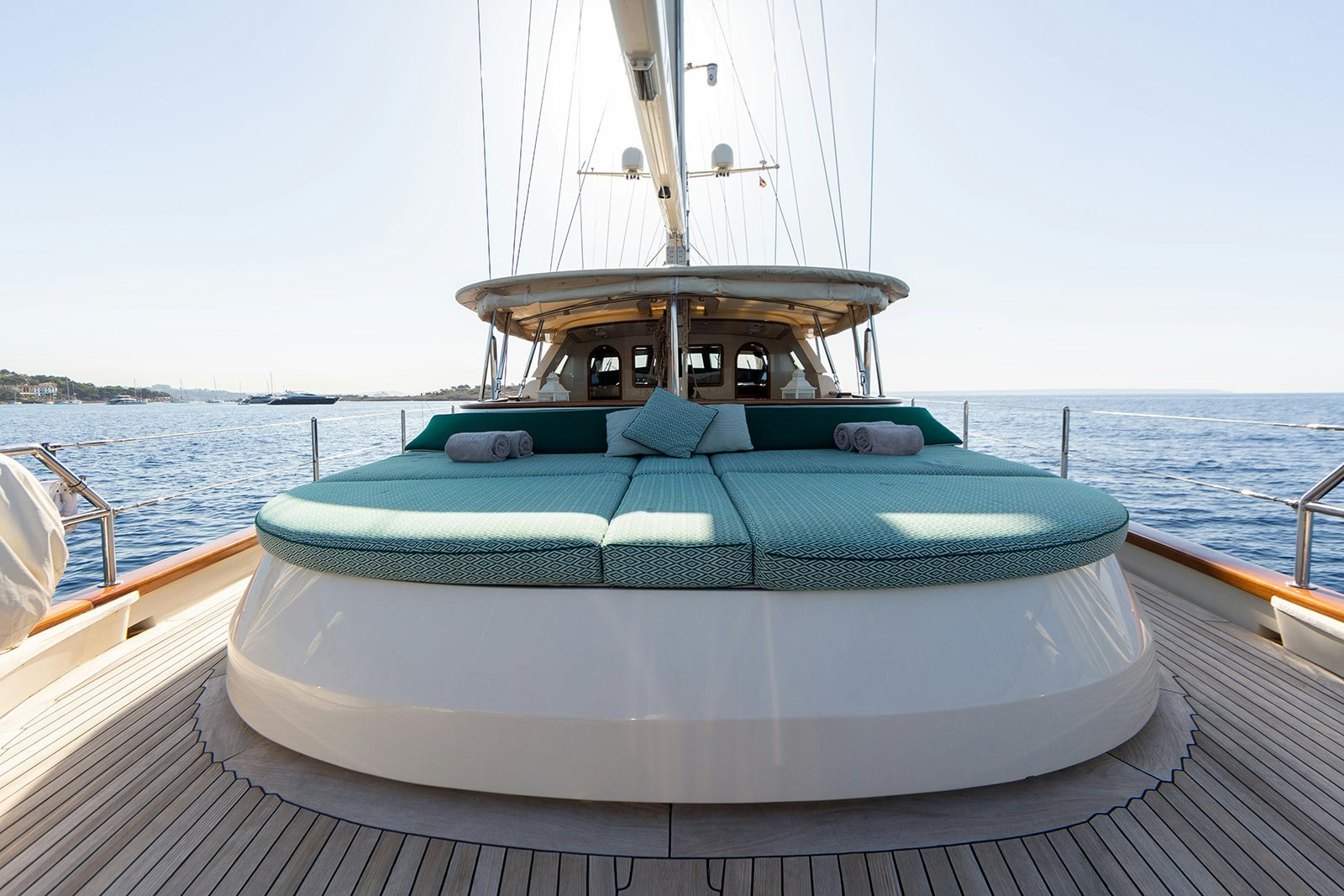 a boat on the water aboard NORFOLK STAR Yacht for Sale
