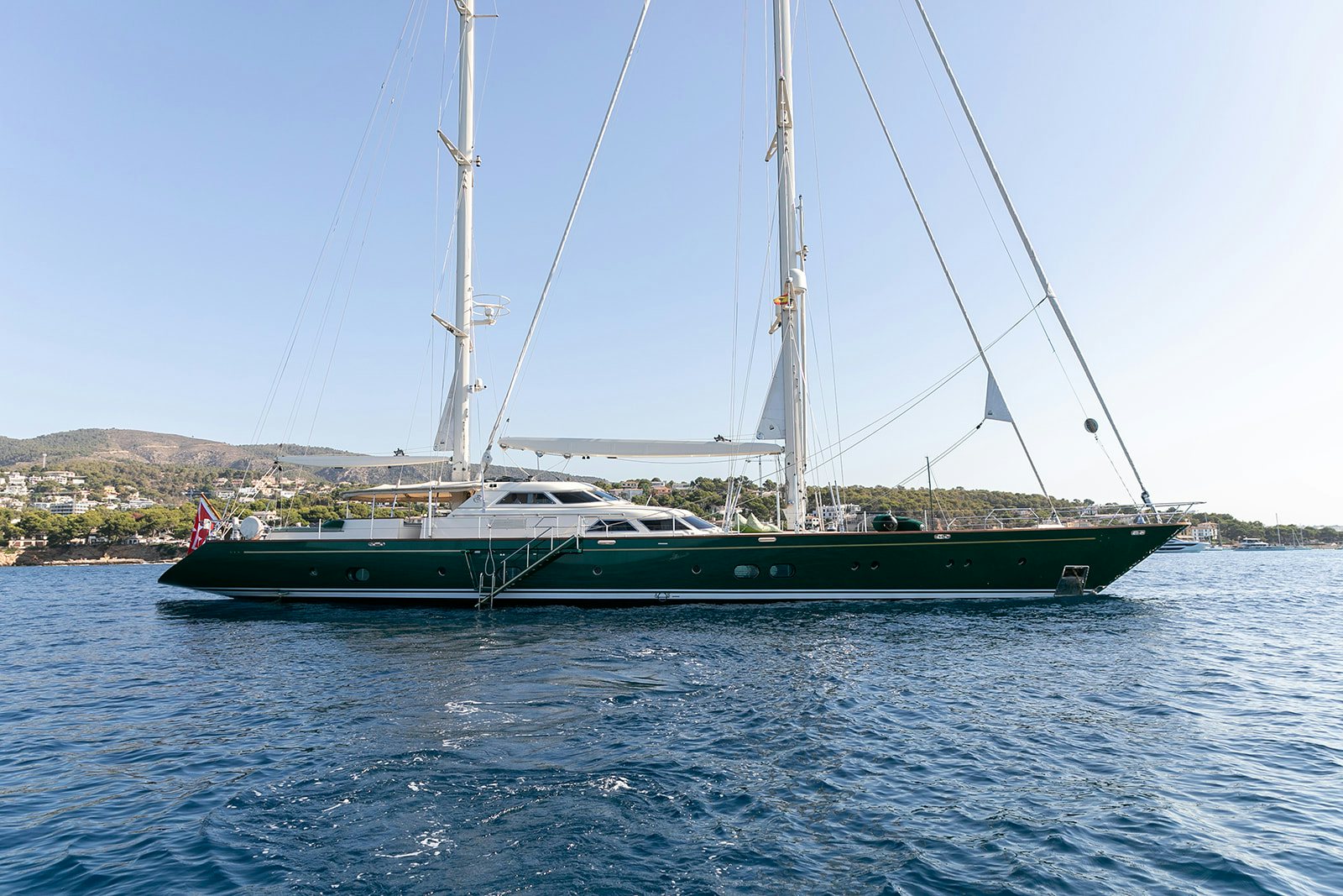 a sailboat on the water aboard NORFOLK STAR Yacht for Sale