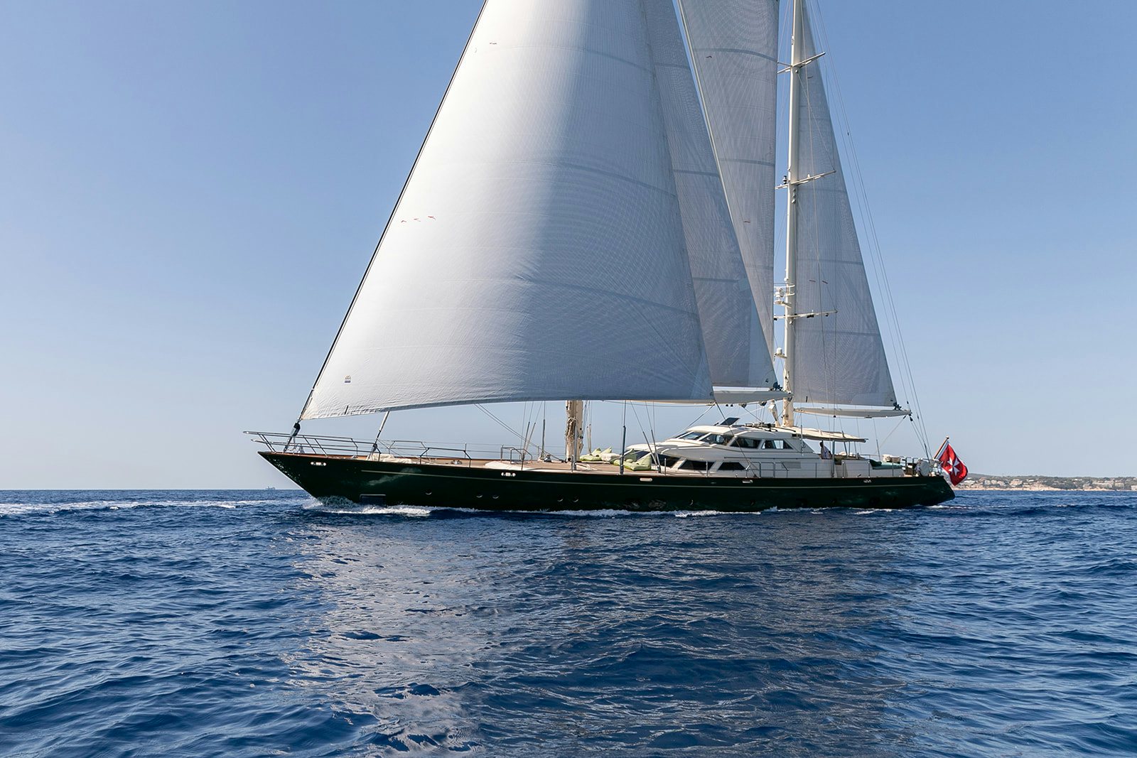 a sailboat on the water aboard NORFOLK STAR Yacht for Sale