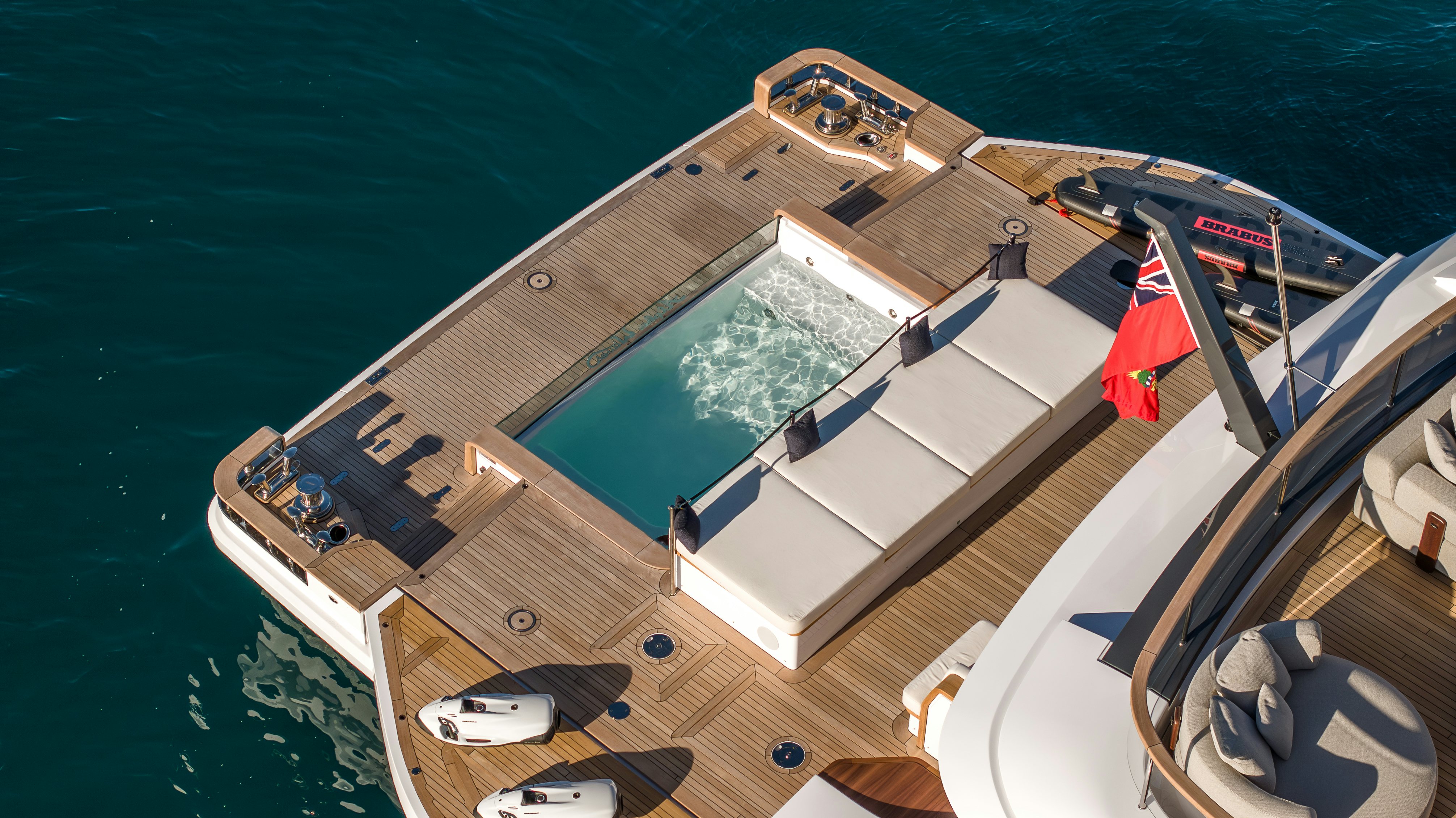 a ship on the water aboard ALPHA WAVES Yacht for Charter