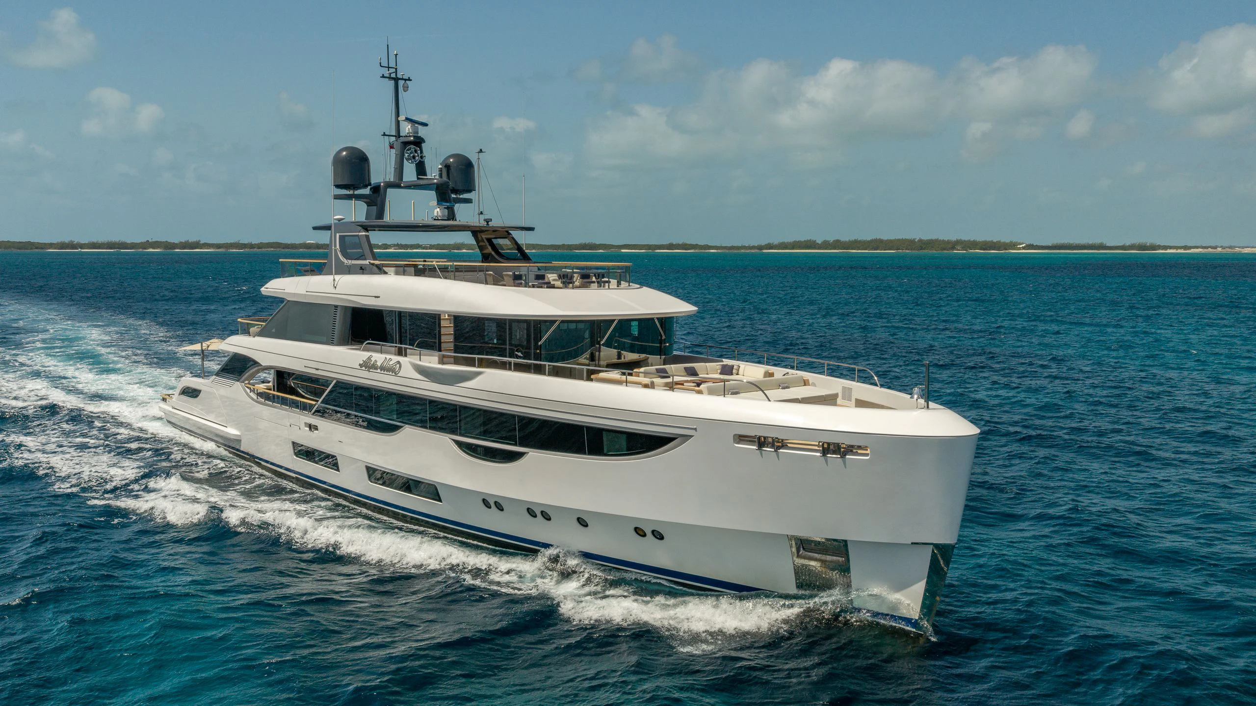Watch Video for ALPHA WAVES Yacht for Charter
