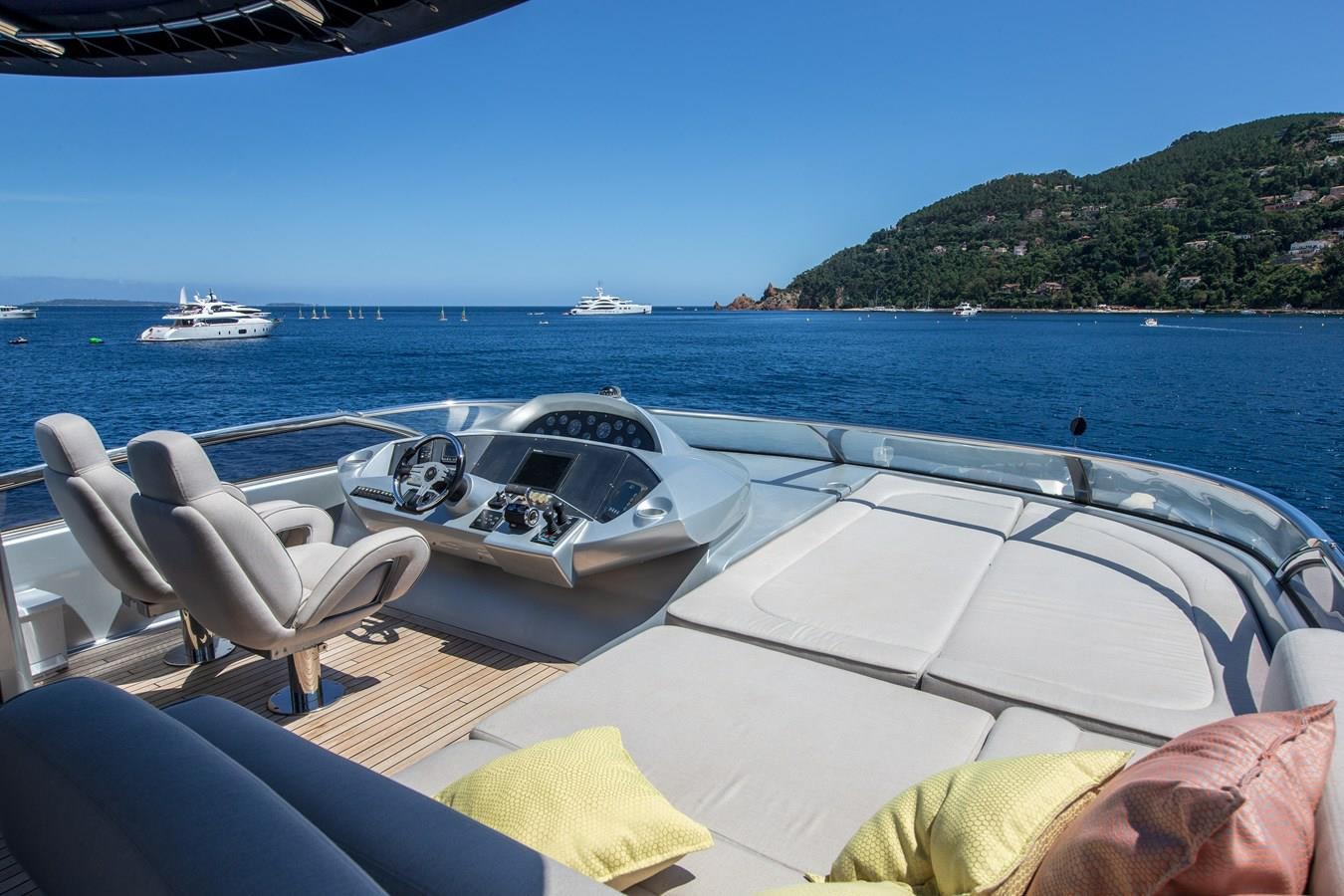 a boat on the water aboard MR SEA Yacht for Sale