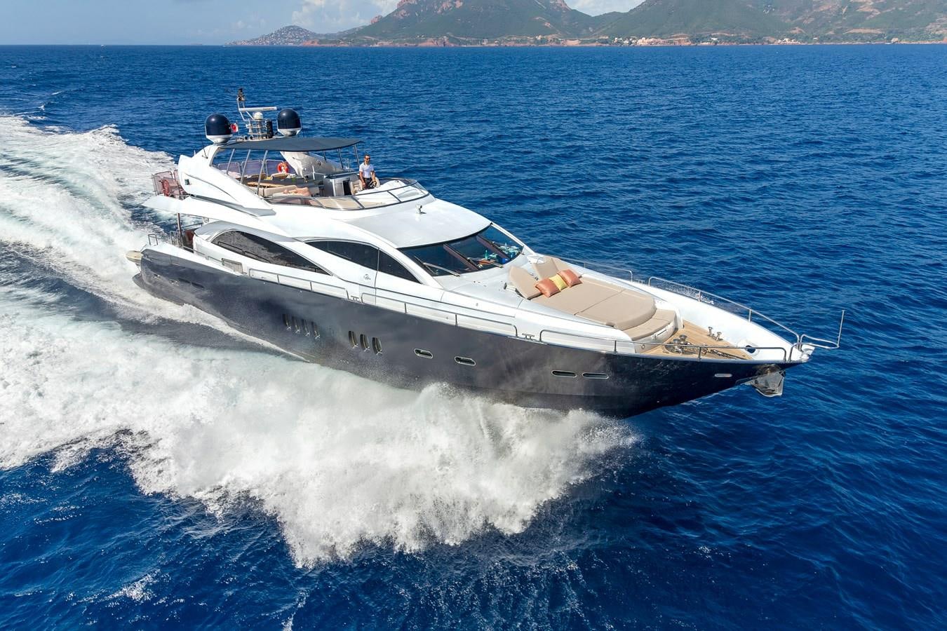 a boat on the water aboard MR SEA Yacht for Sale
