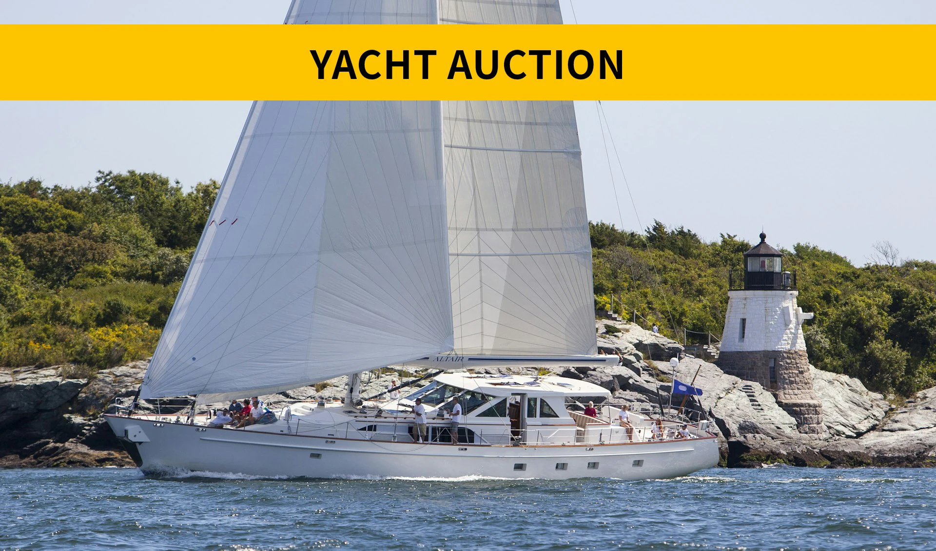 a boat on the water aboard ALTAIR Yacht for Sale