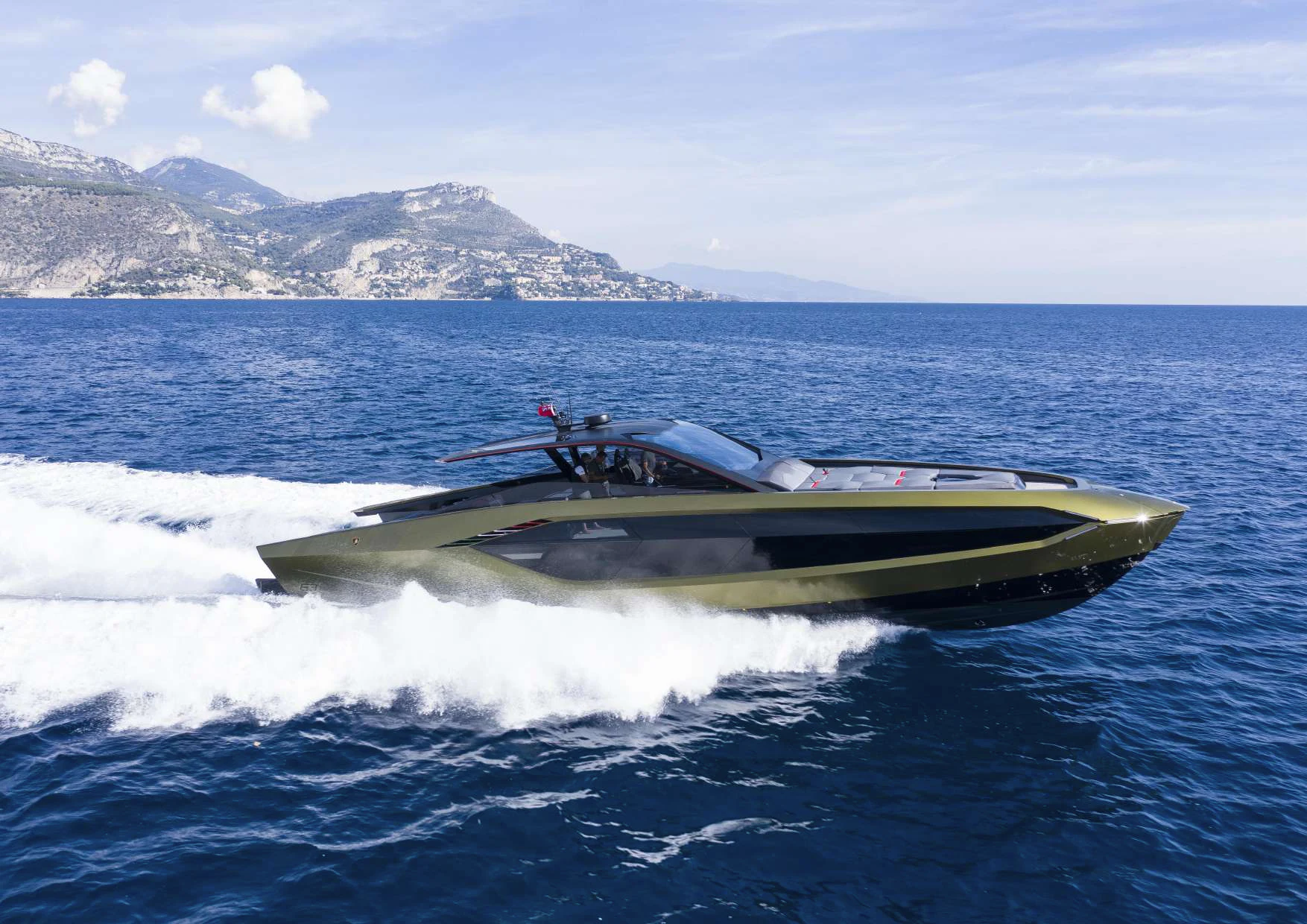 a boat on the water aboard FAST ONE Yacht for Charter