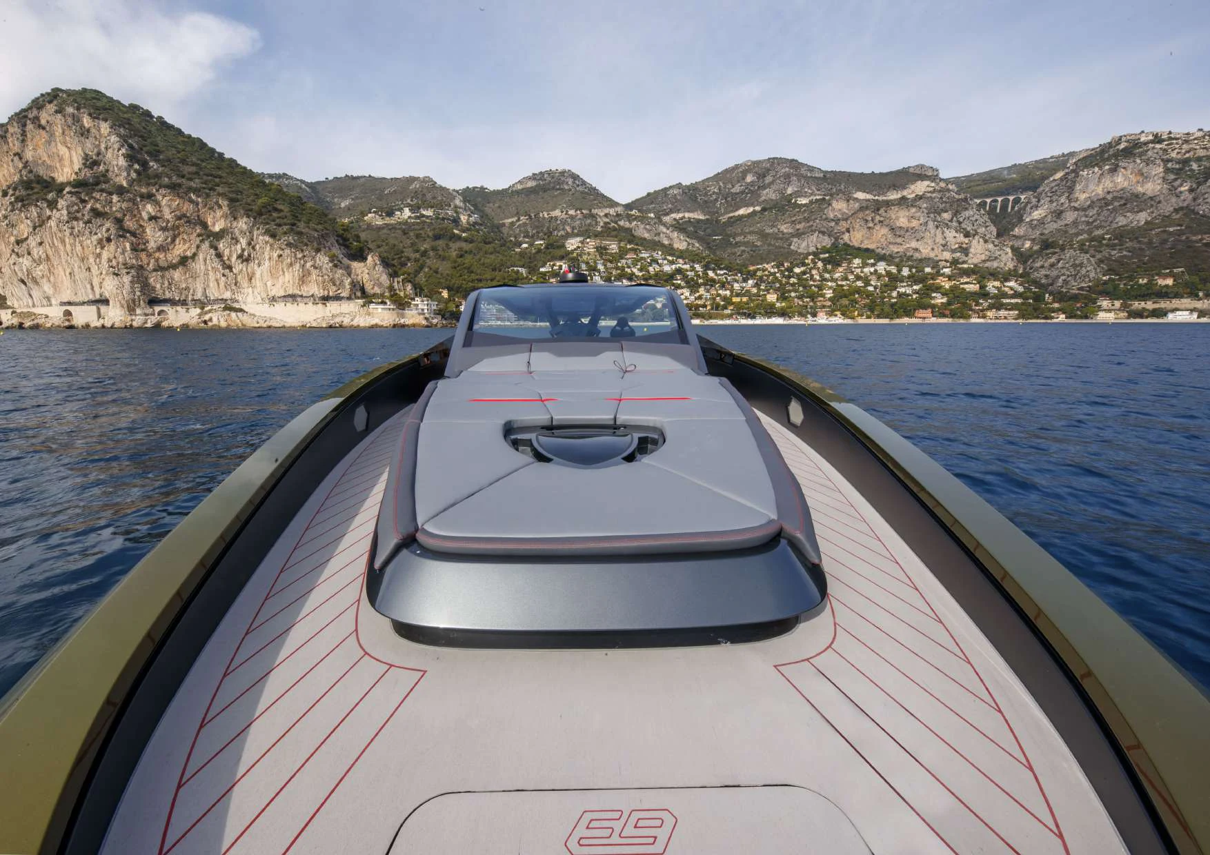 a boat on the water aboard FAST ONE Yacht for Charter