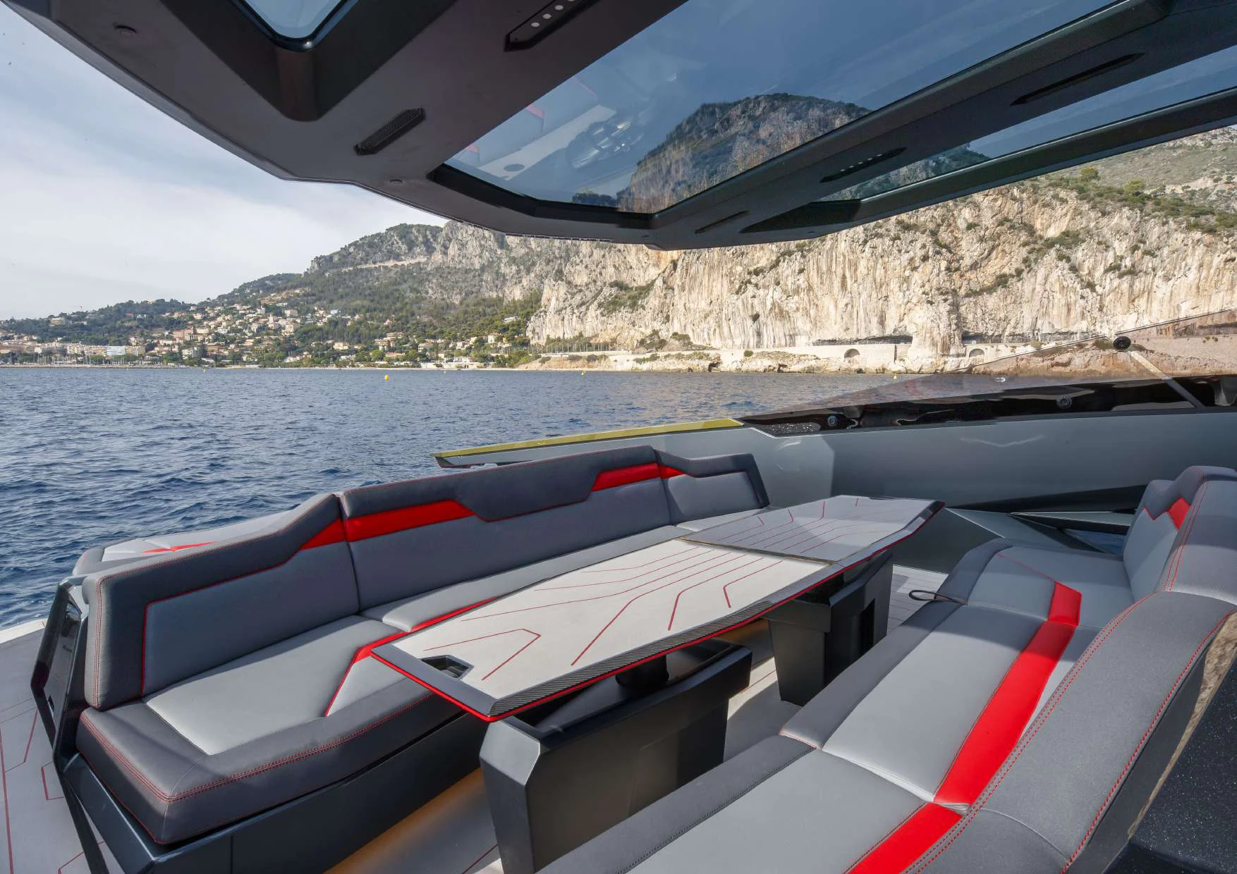 a boat on the water aboard FAST ONE Yacht for Charter