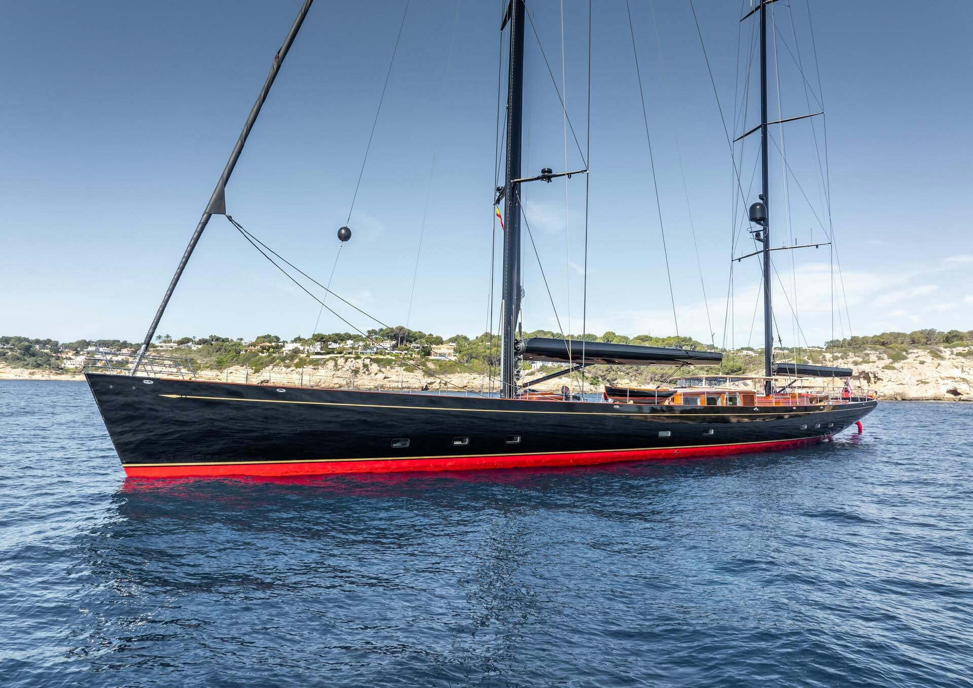 a boat on the water aboard MAXIMUS Yacht for Charter