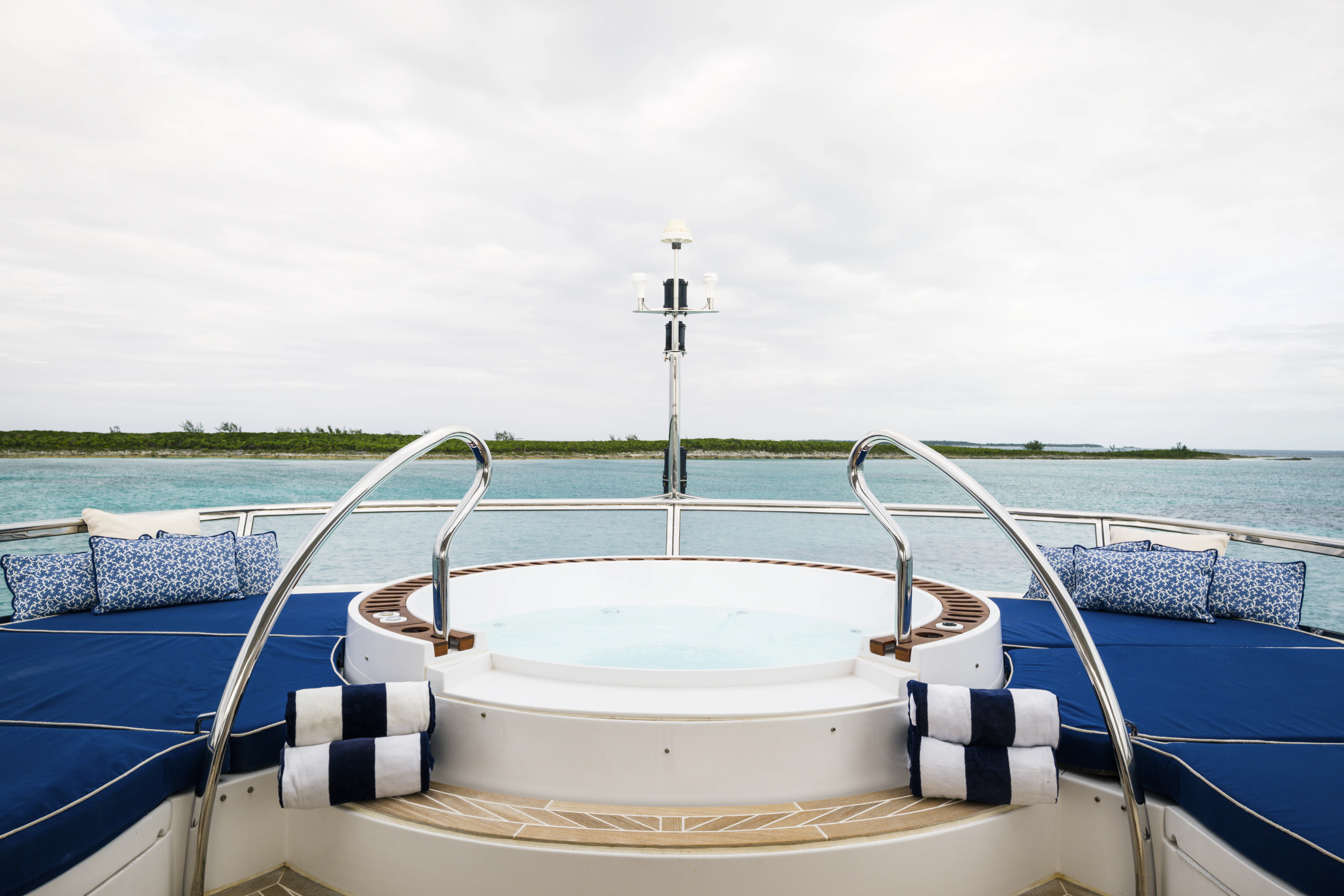 a boat on the water aboard DUCHESS Yacht for Sale