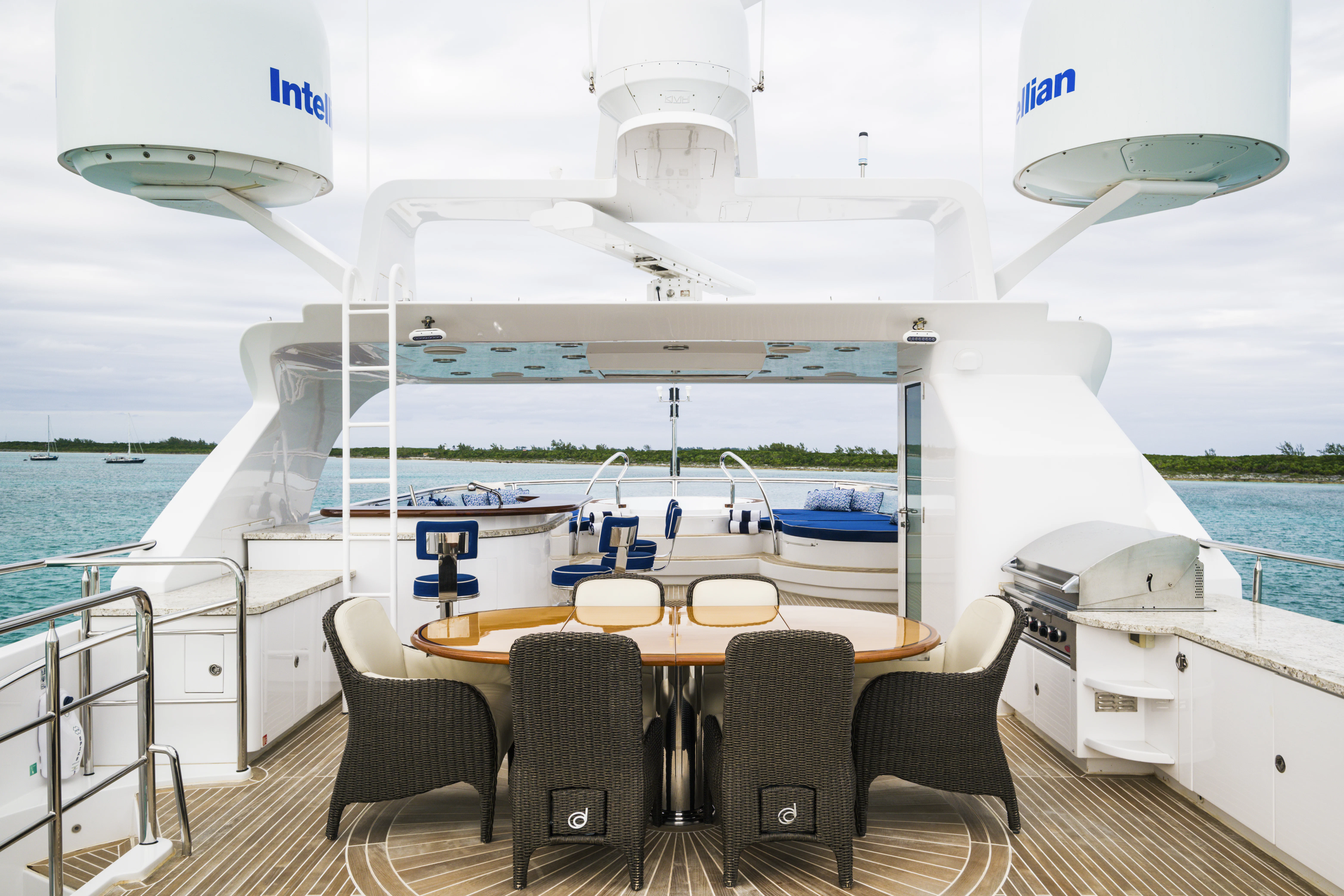 a boat on the water aboard DUCHESS Yacht for Sale