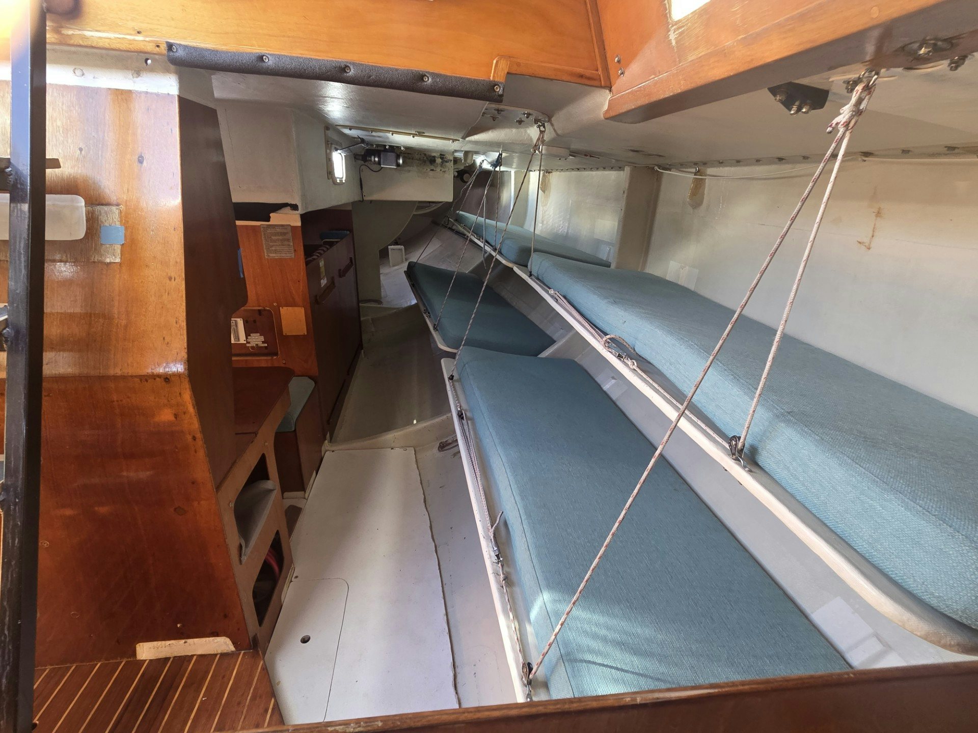 a large metal machine aboard GRAND ILLUSION Yacht for Sale