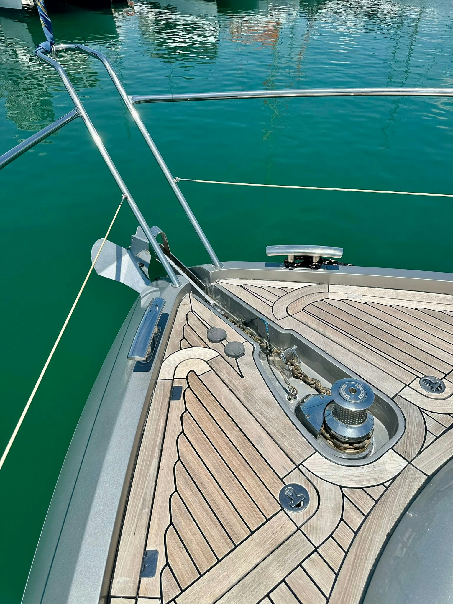 a boat on the water aboard QUICKSILVER I Yacht for Sale
