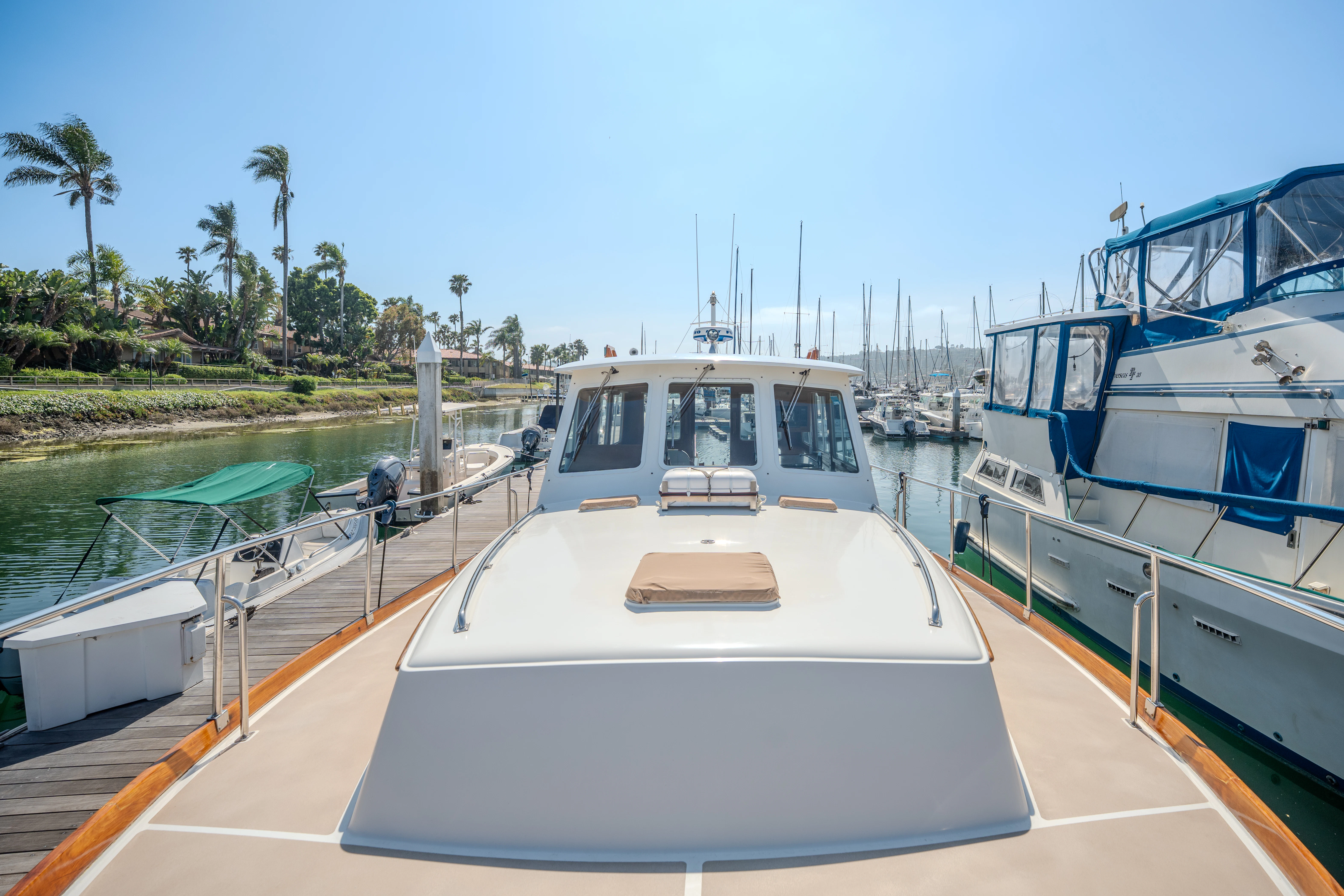 a boat on a body of water aboard OSPREY Yacht for Sale
