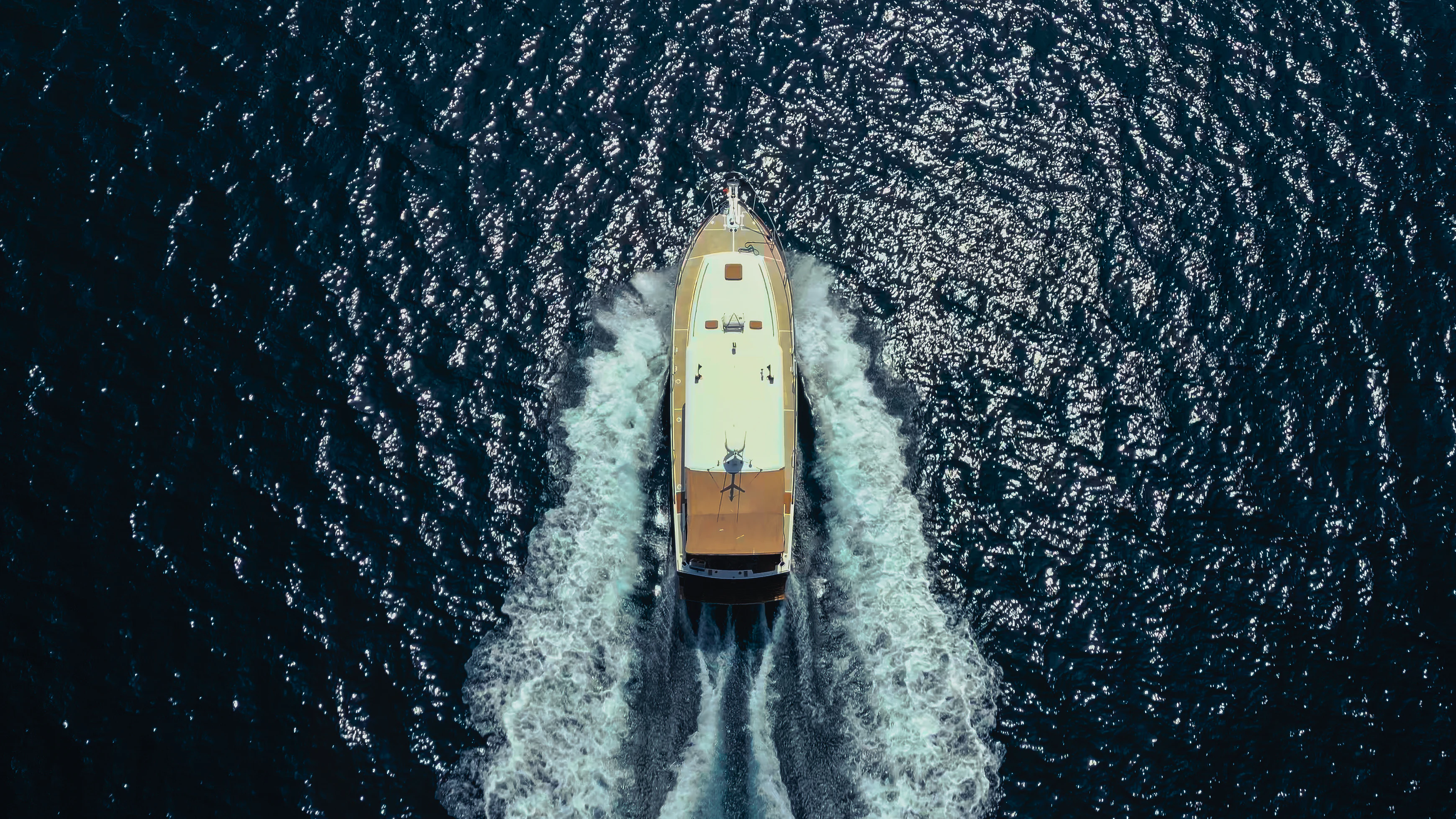 a rocket in the sky aboard OSPREY Yacht for Sale