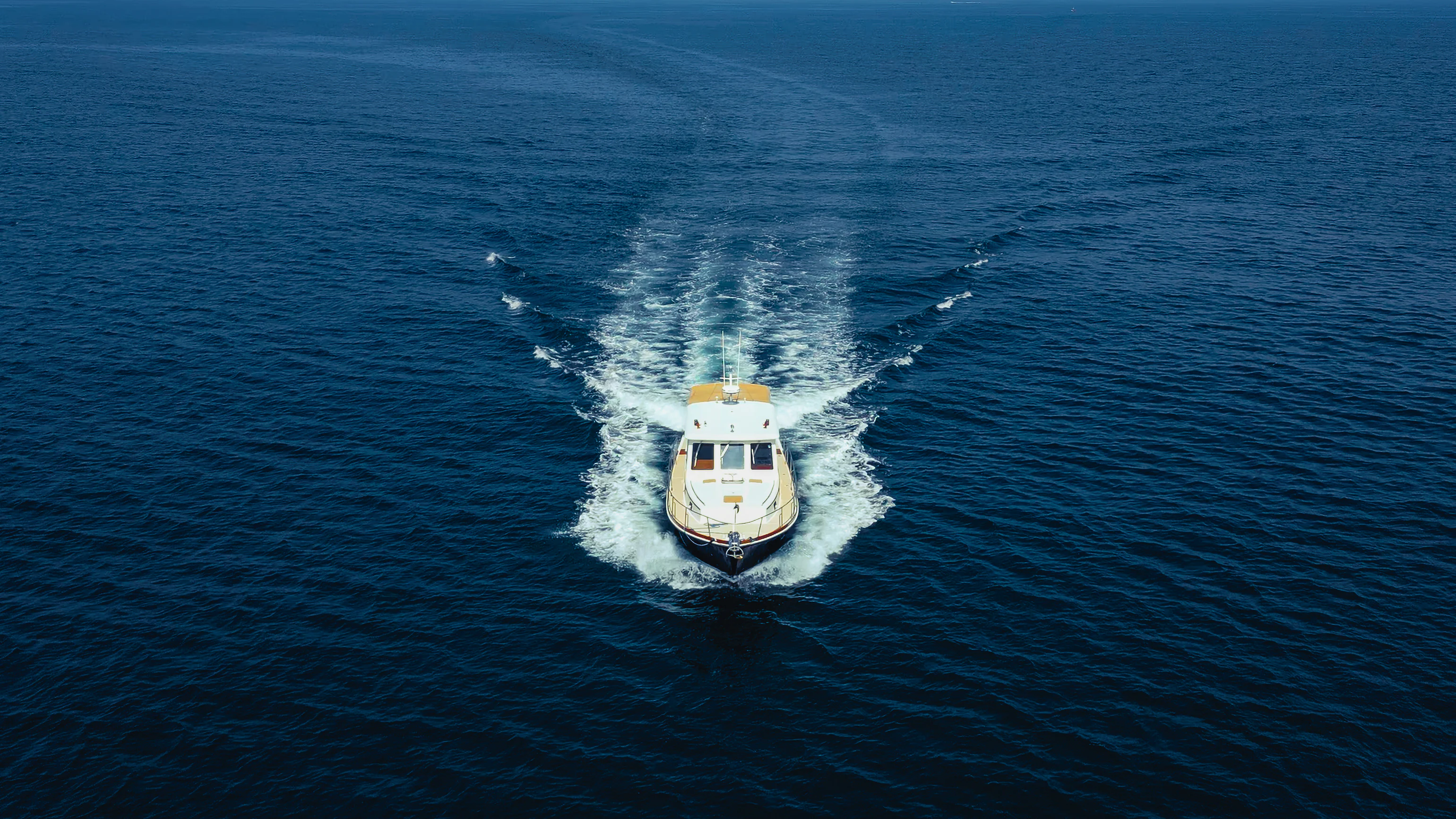 a boat in the water aboard OSPREY Yacht for Sale