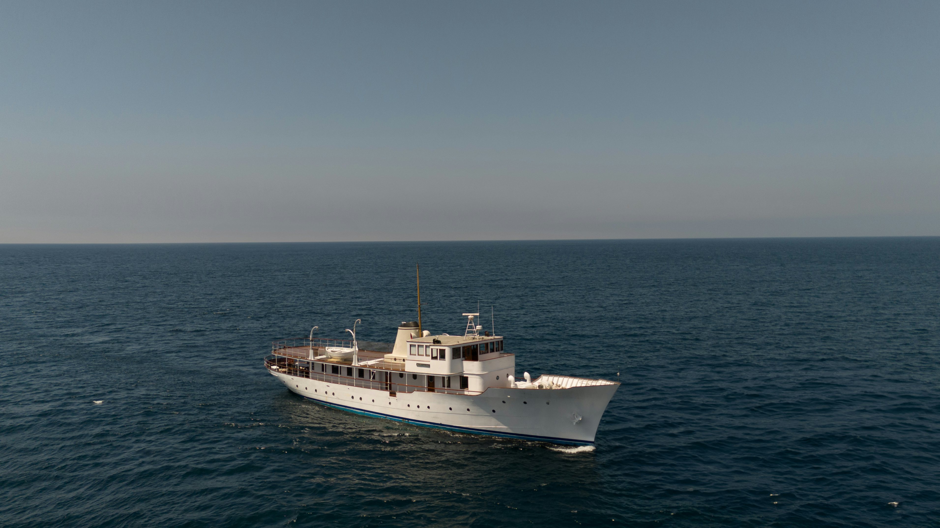 a boat in the water aboard NORTHWIND Yacht for Sale