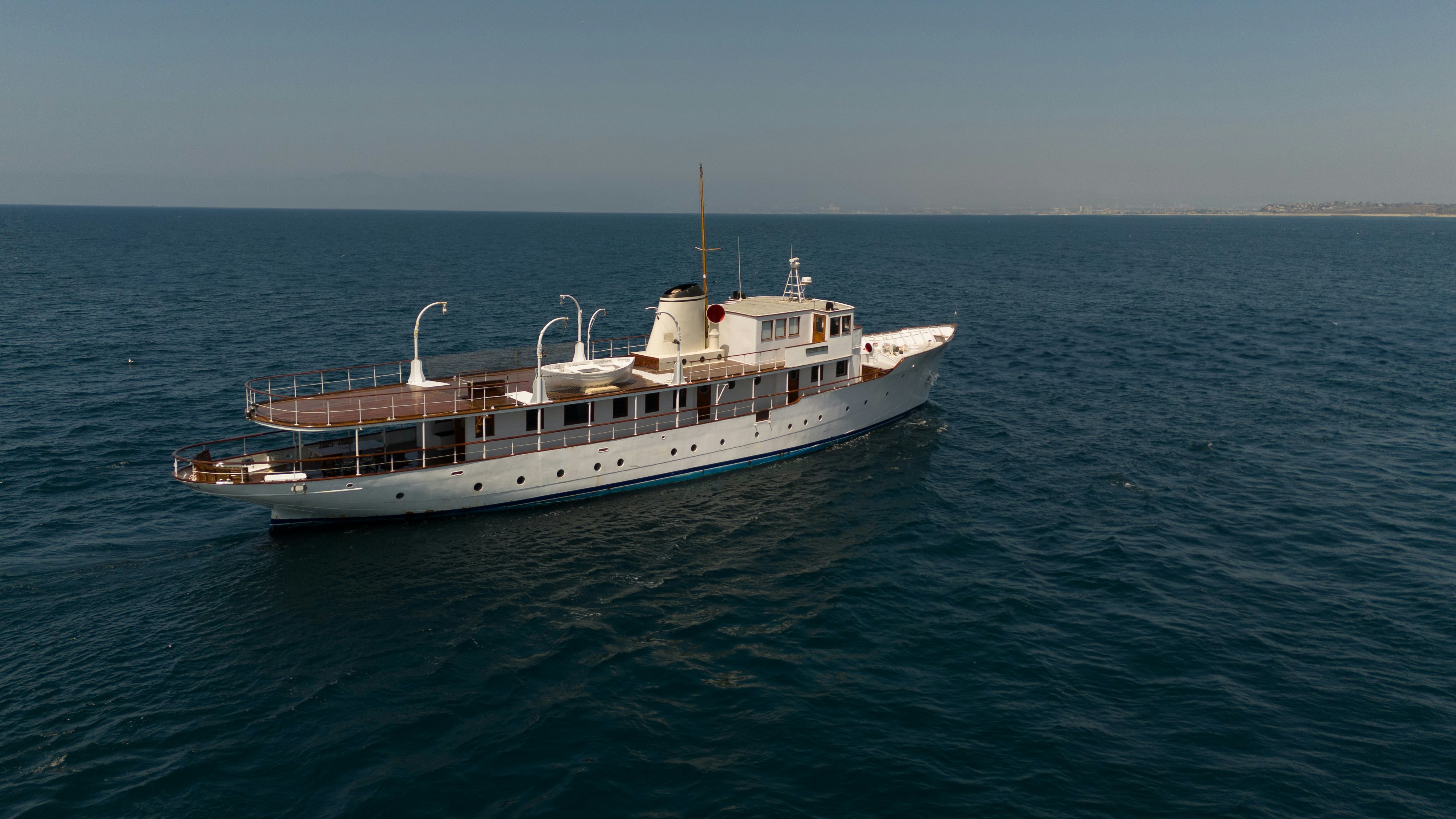 a boat in the water aboard NORTHWIND Yacht for Sale